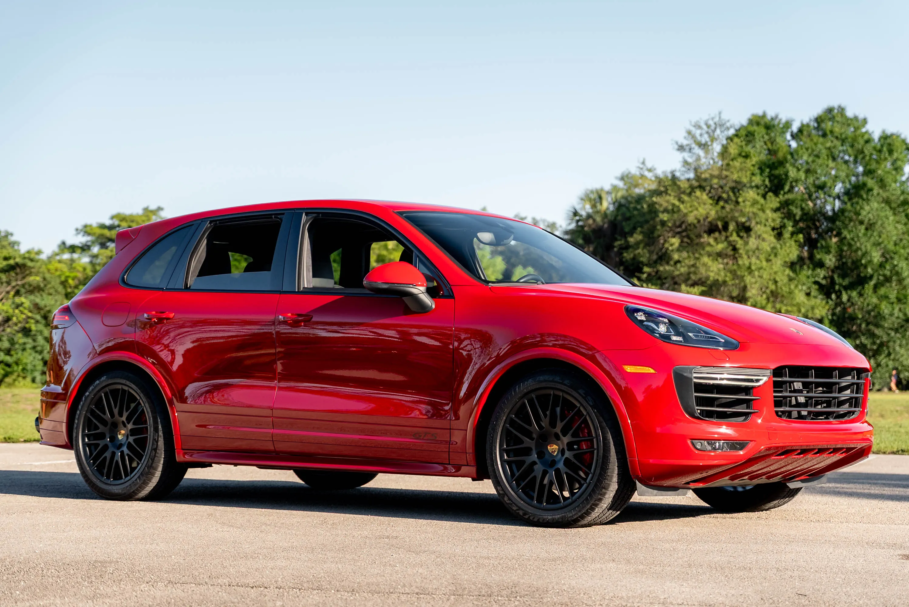 2016 Porsche Cayenne GTS in Carmine Red