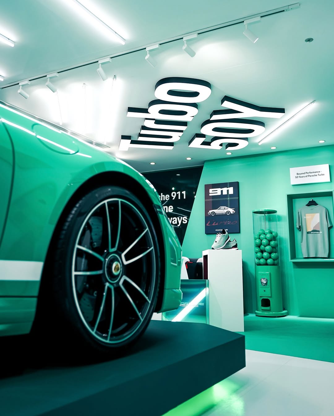 2024 Porsche 911 Turbo S in Lighter Green