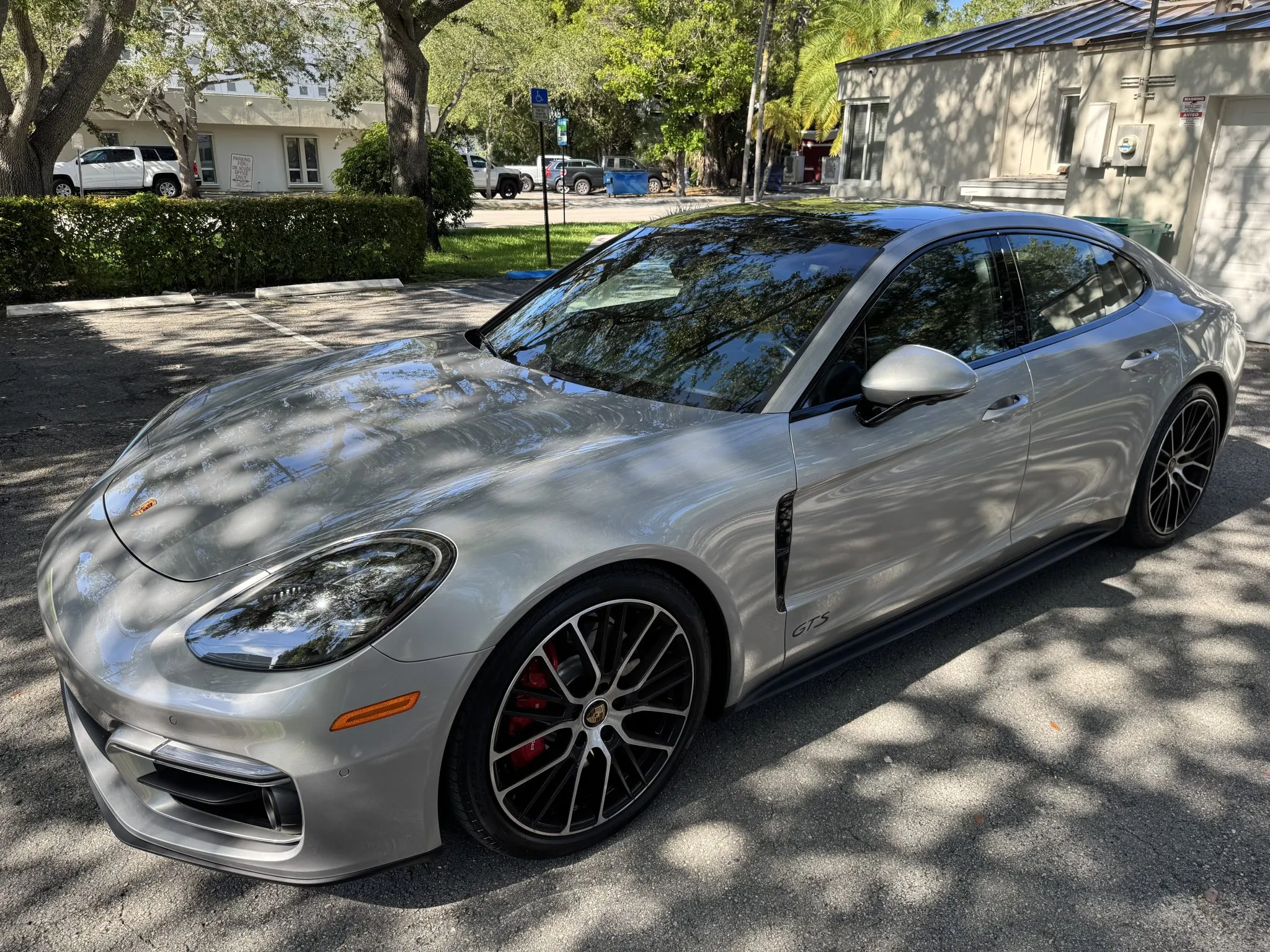 2022 Porsche Panamera GTS in GT Silver Metallic