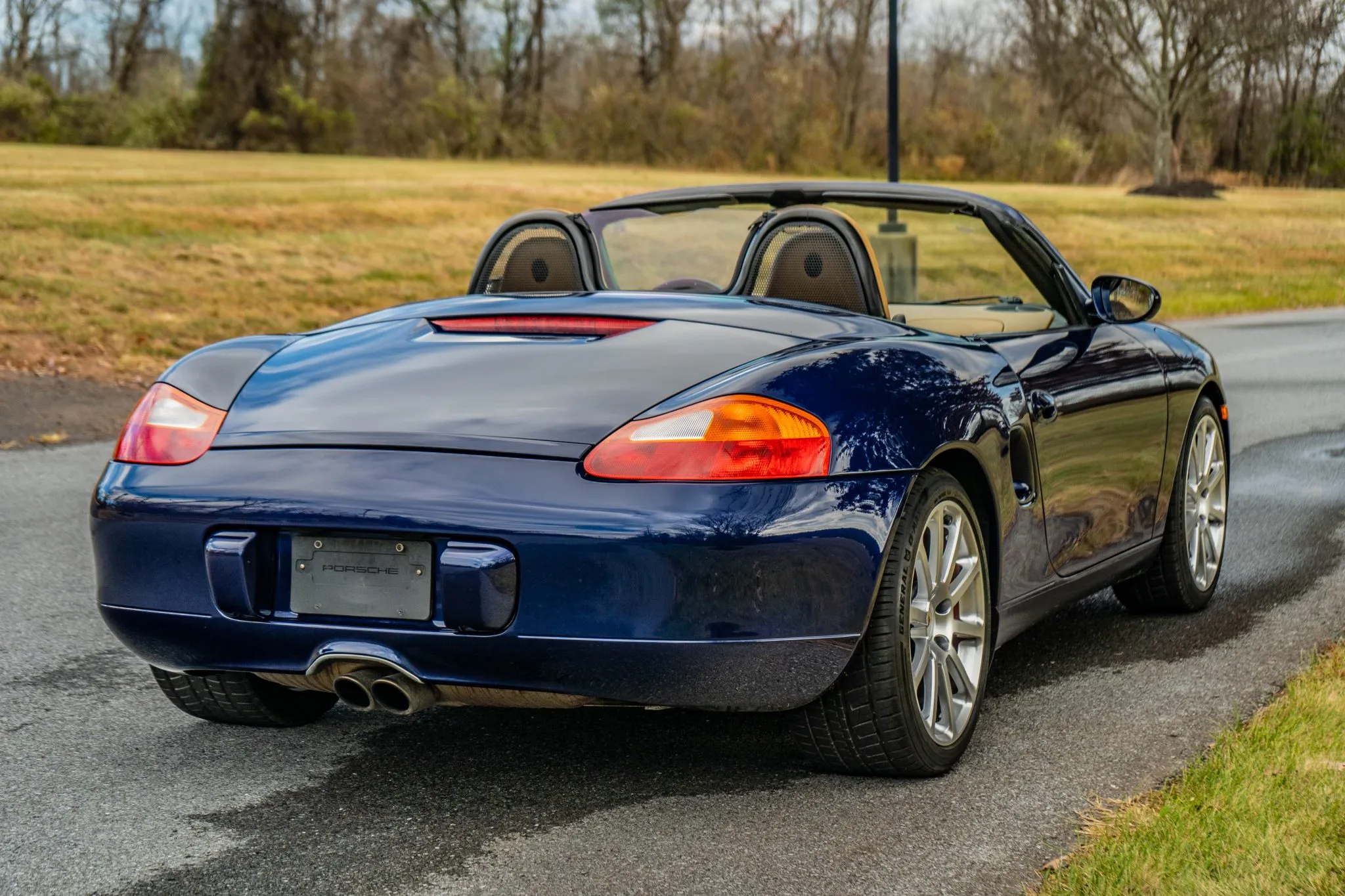 2001 Porsche Boxster S in Lapis Blue Metallic
