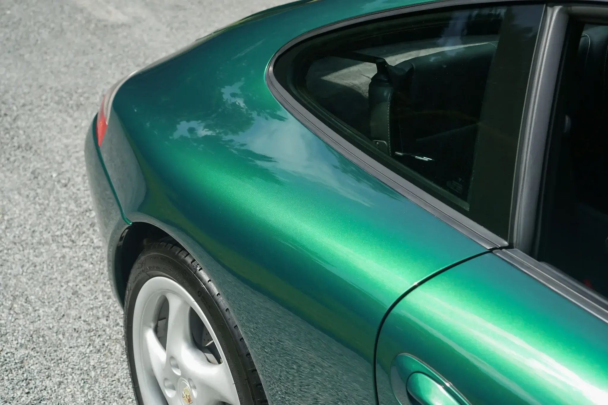 2000 Porsche 911 Carrera in Rainforest (Jungle) Green Metallic