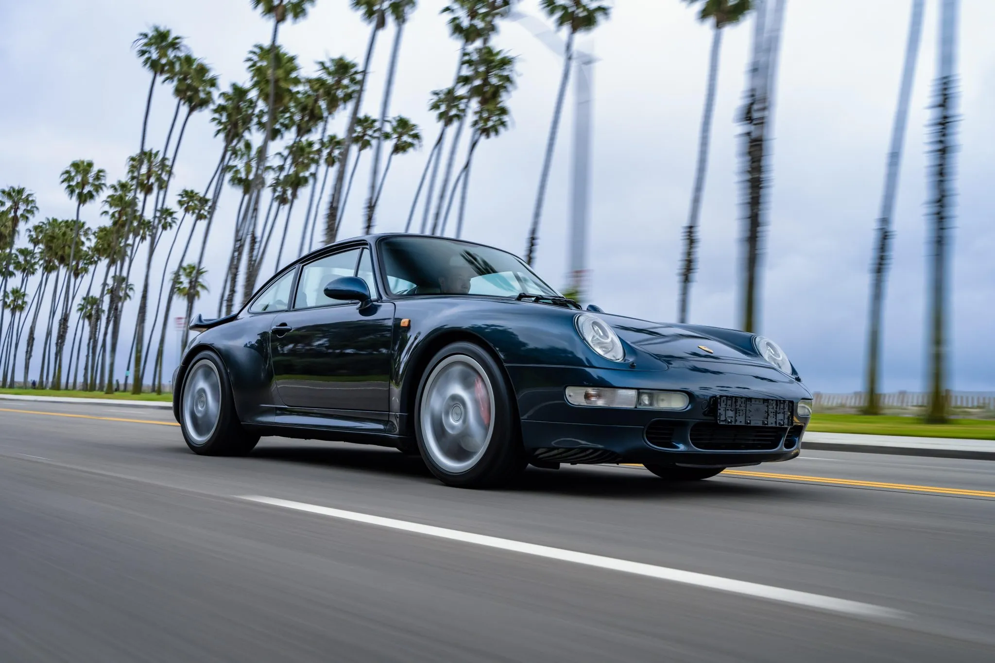 1998 Porsche 911 Turbo in Royal Blue Metallic