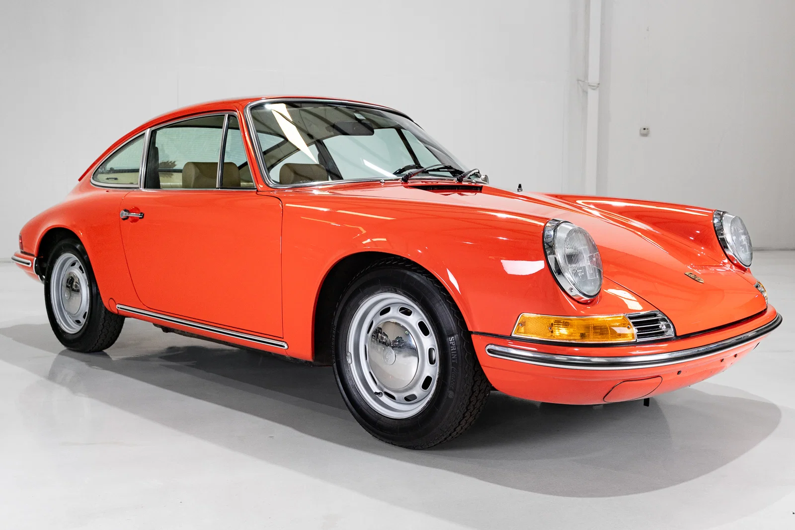 1970 Porsche 911 T In Tangerine