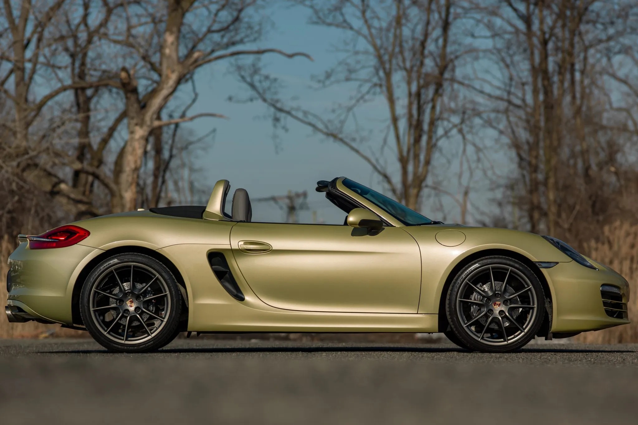 2013 Porsche Boxster in Lime Gold Metallic
