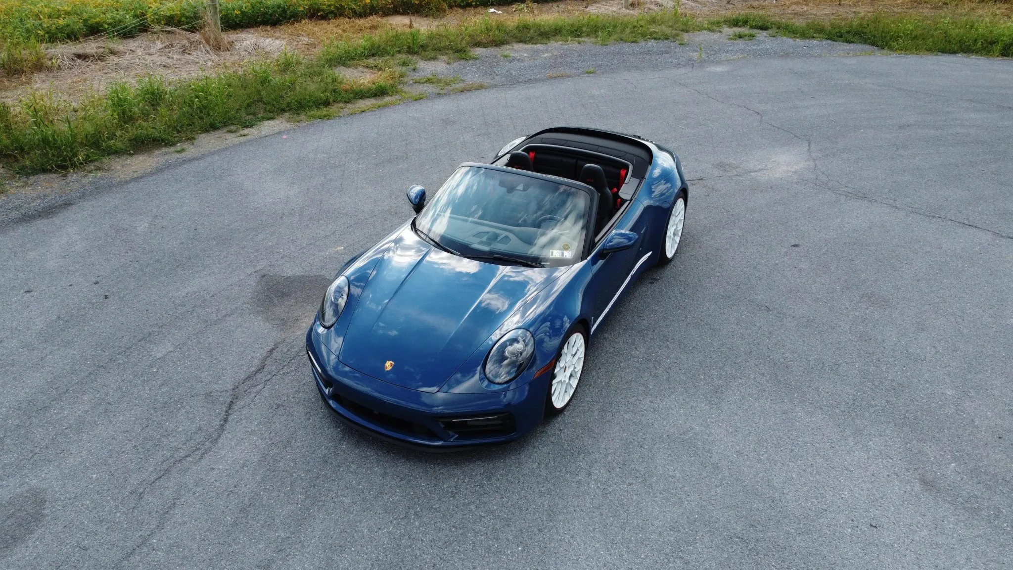 2023 Porsche 911 Carrera GTS Cabriolet America Edition in Azure Blue