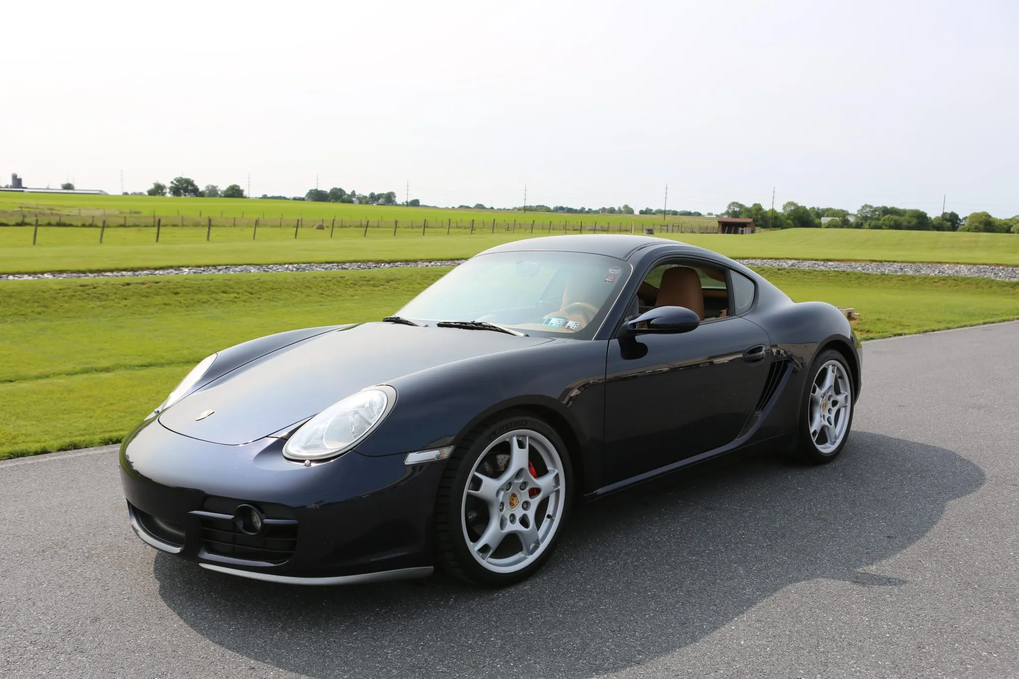 2006 Porsche Cayman S in Midnight Blue Metallic