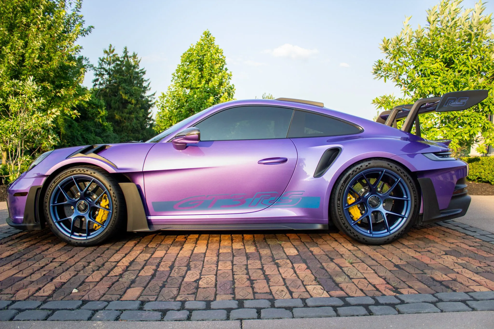 2024 Porsche 911 GT3 RS Weissach In Viola Purple Metallic