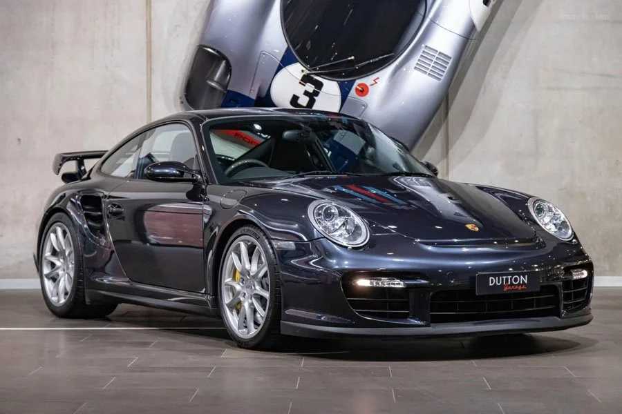 2008 Porsche 911 GT2 (997) in Atlas Grey Metallic