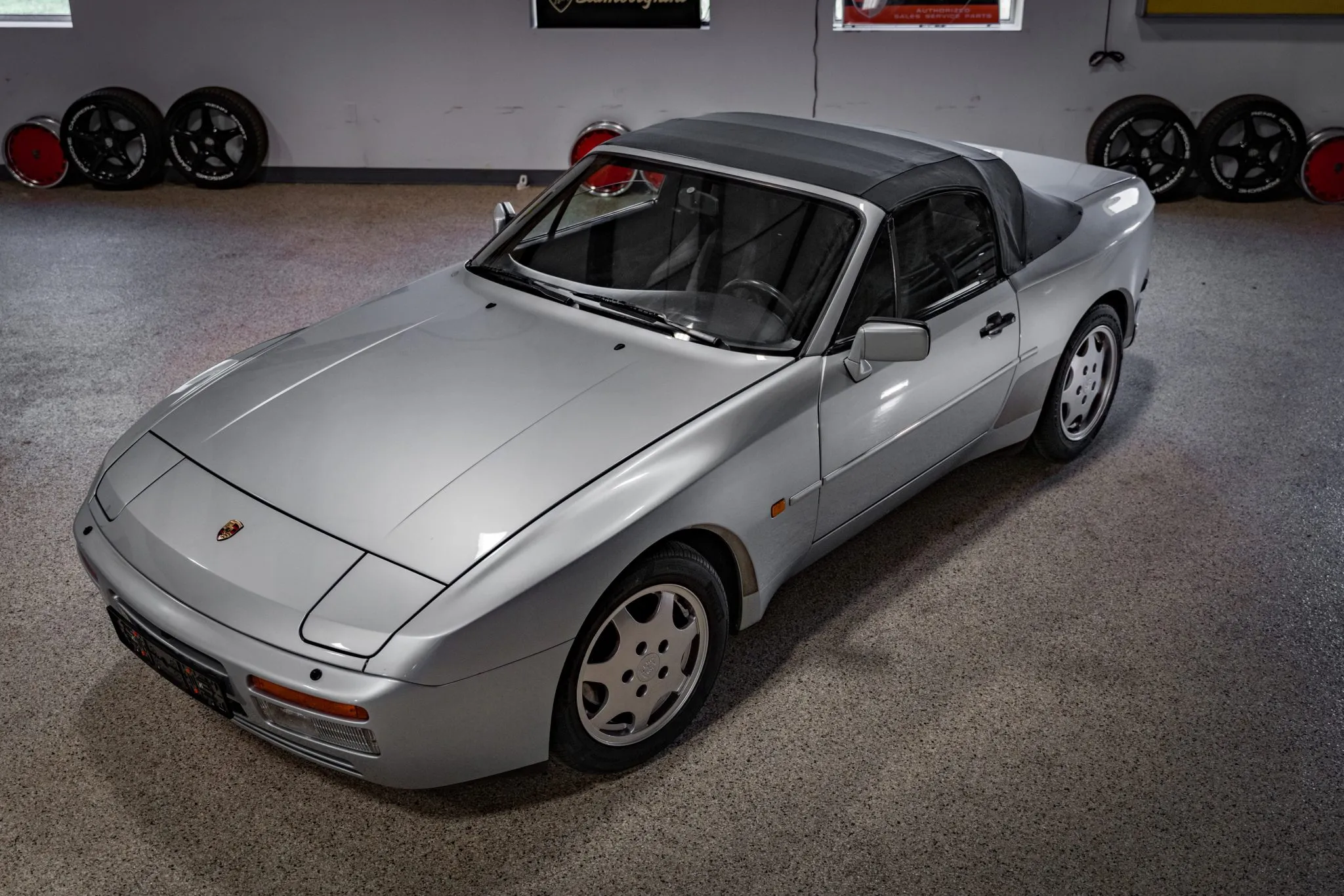 1991 Porsche 944 Turbo Cabriolet in Geyser Grey Metallic