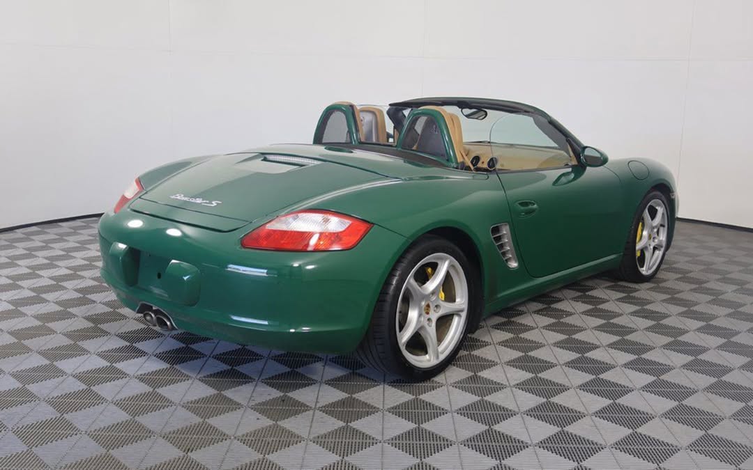 2006 Porsche Boxster S in Rolex Green