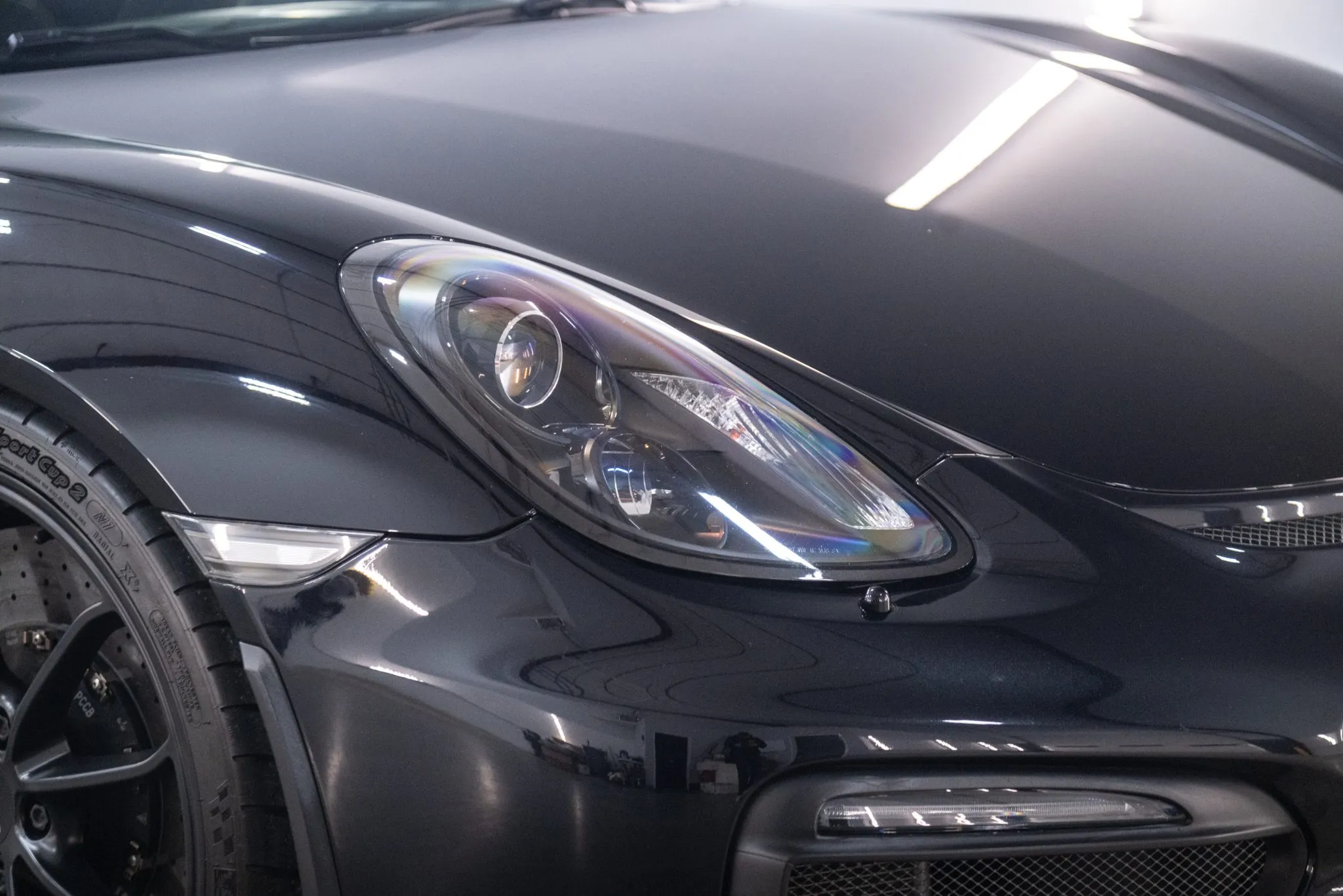 2016 Porsche Cayman GT4 in Jet Black Metallic