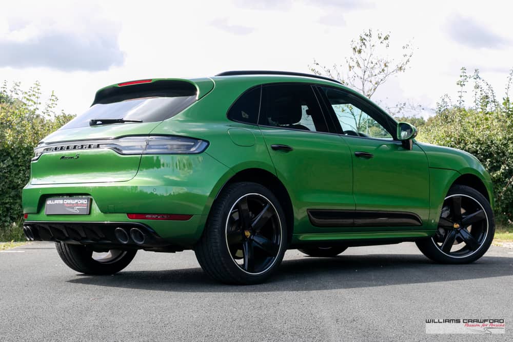 2020 Porsche Macan S in Mamba Green Metallic
