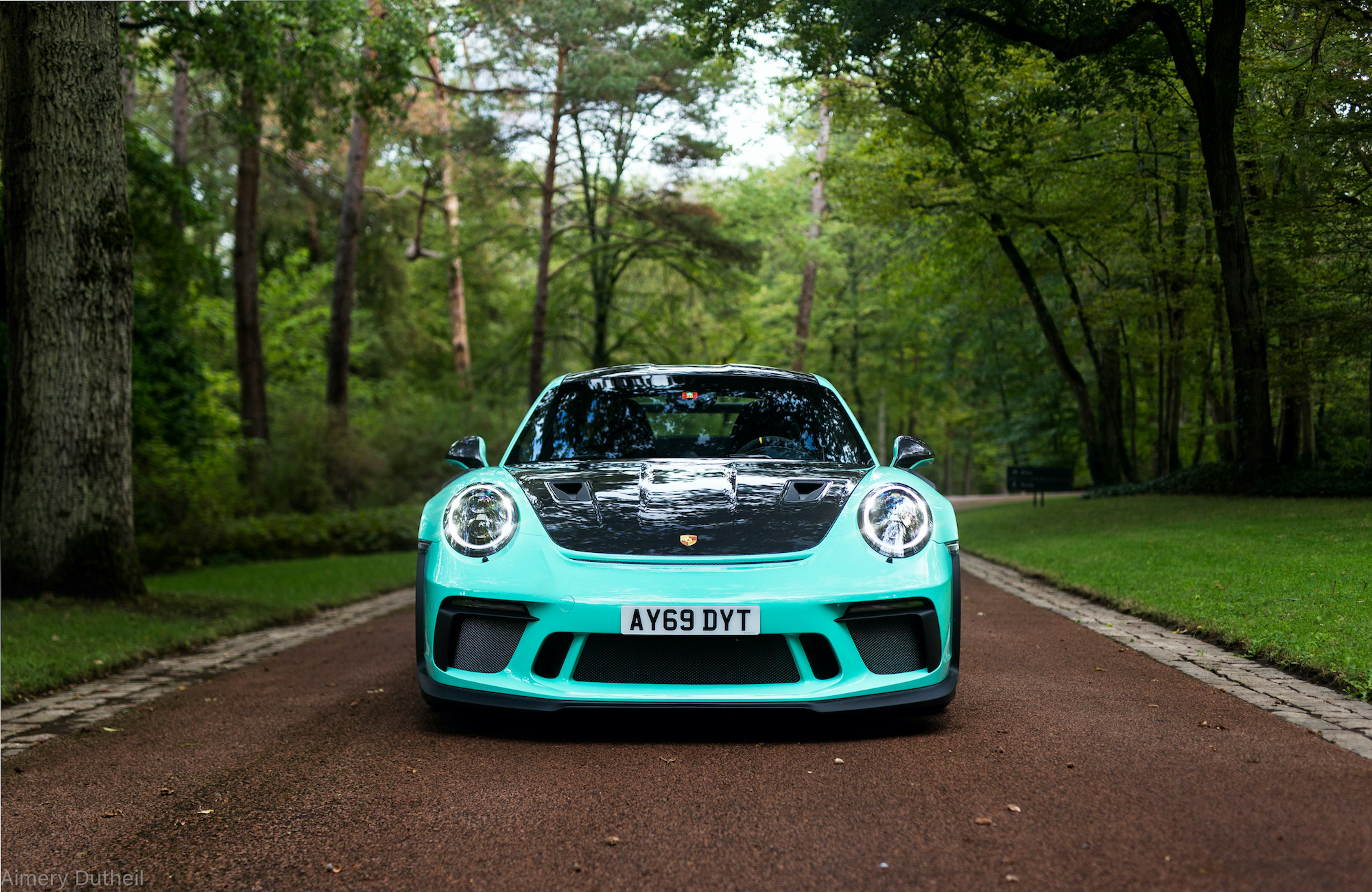 2019 Porsche 911 GT3 RS Weissach Pack in Mint Green