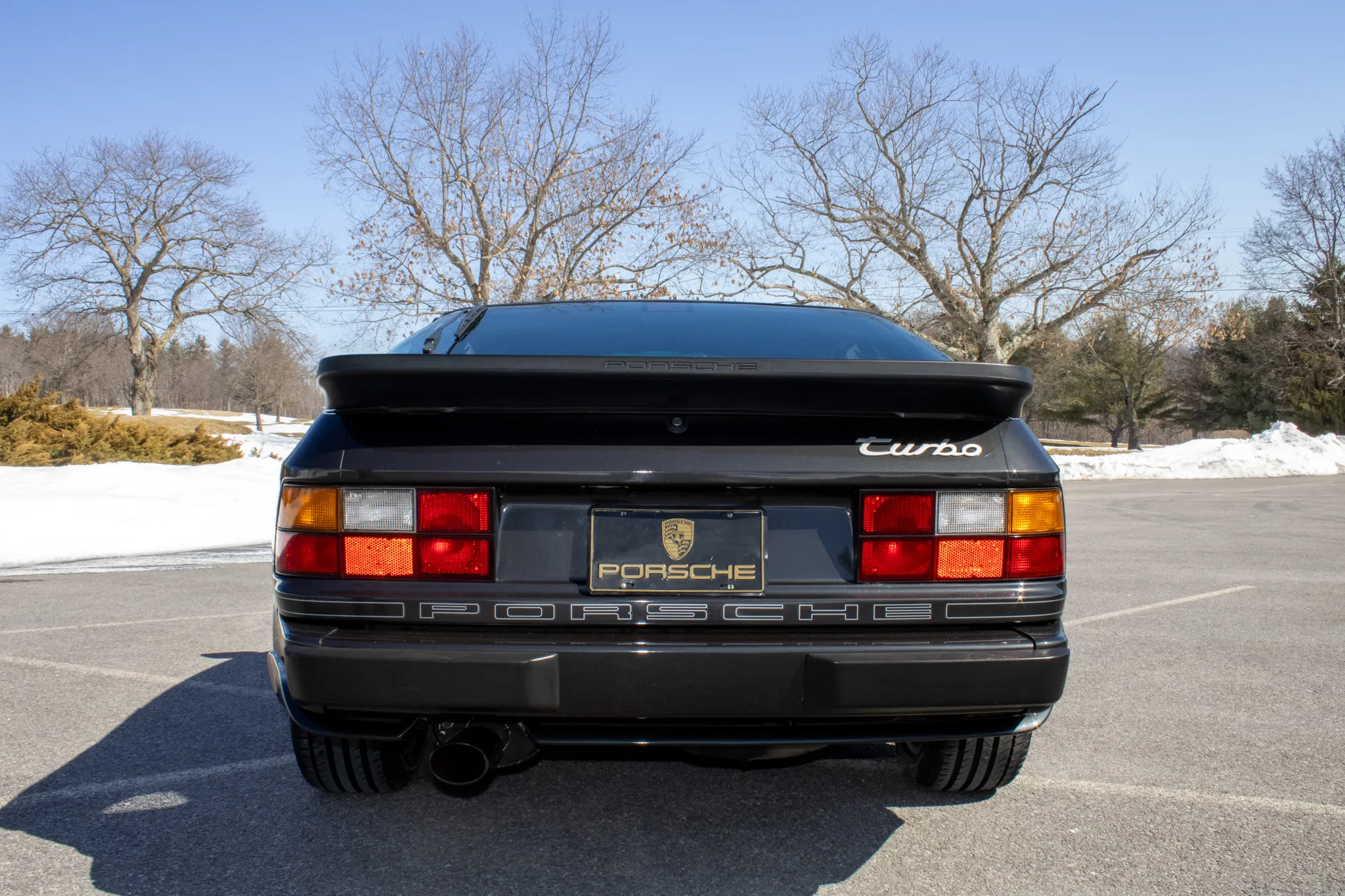 1986 Porsche 944 Turbo in Graphite Metallic