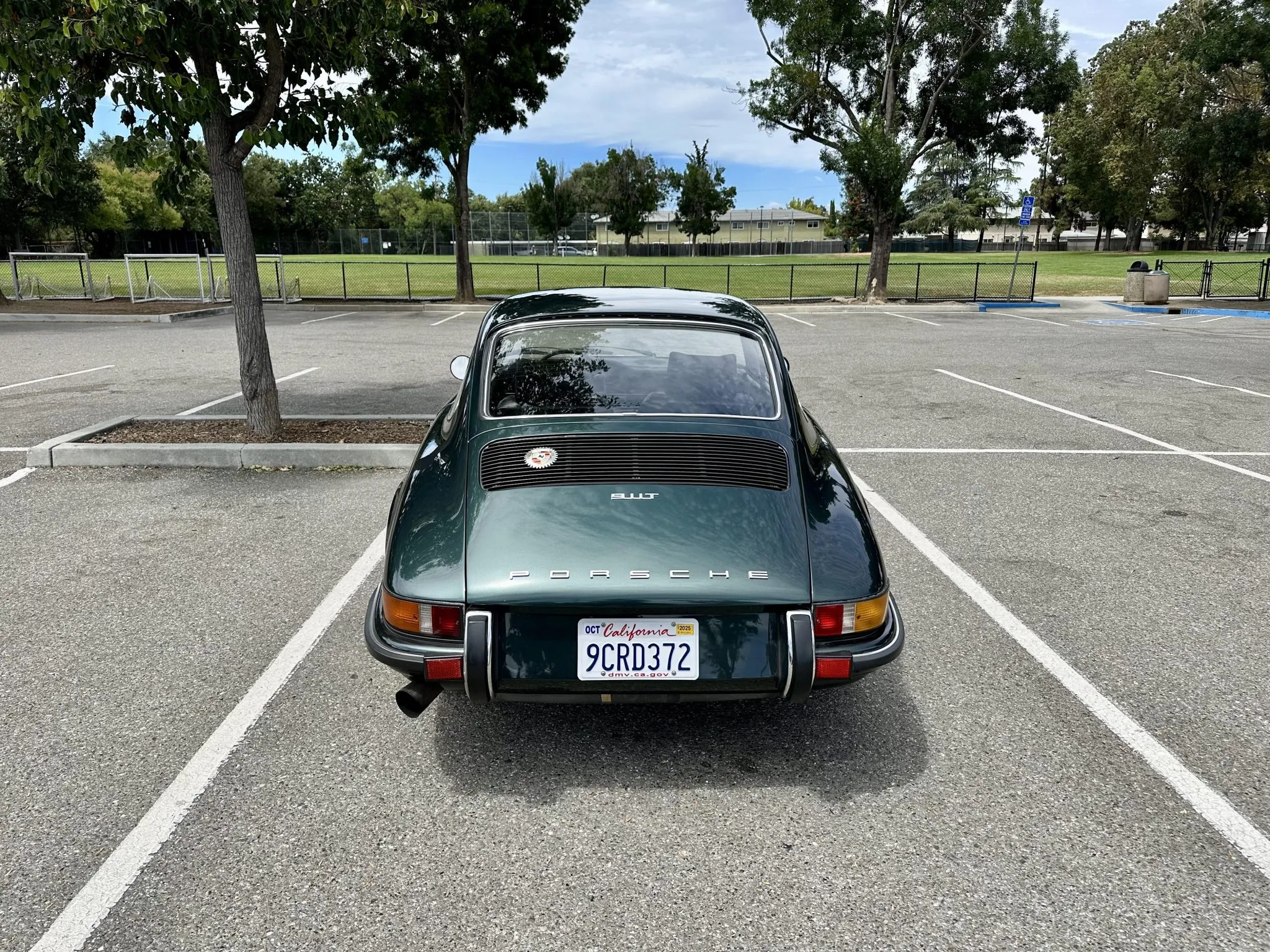 1969 Porsche 911T Coupe in Metallic Green
