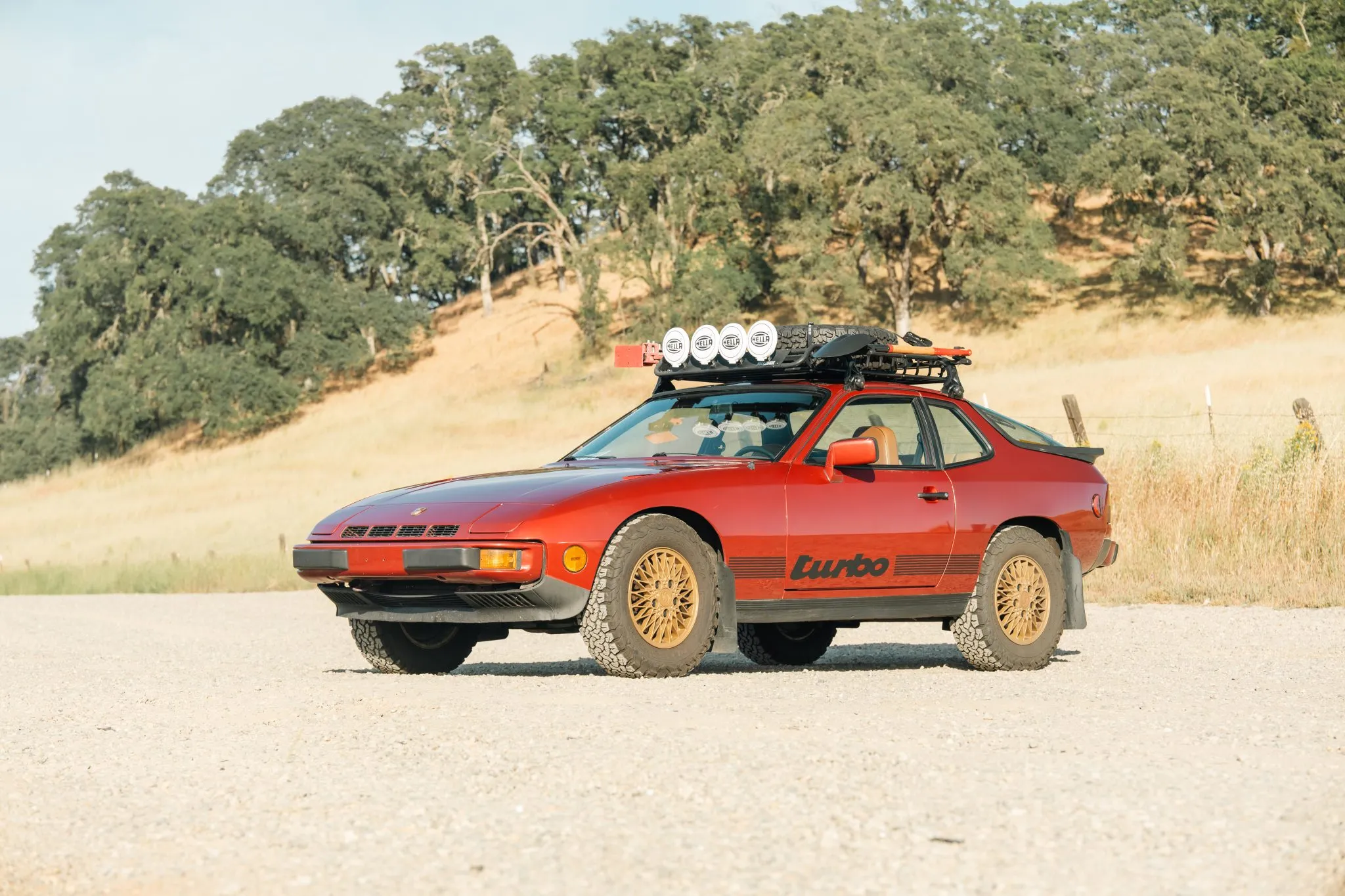 1981 Porsche 924 Turbo in Metallic Red