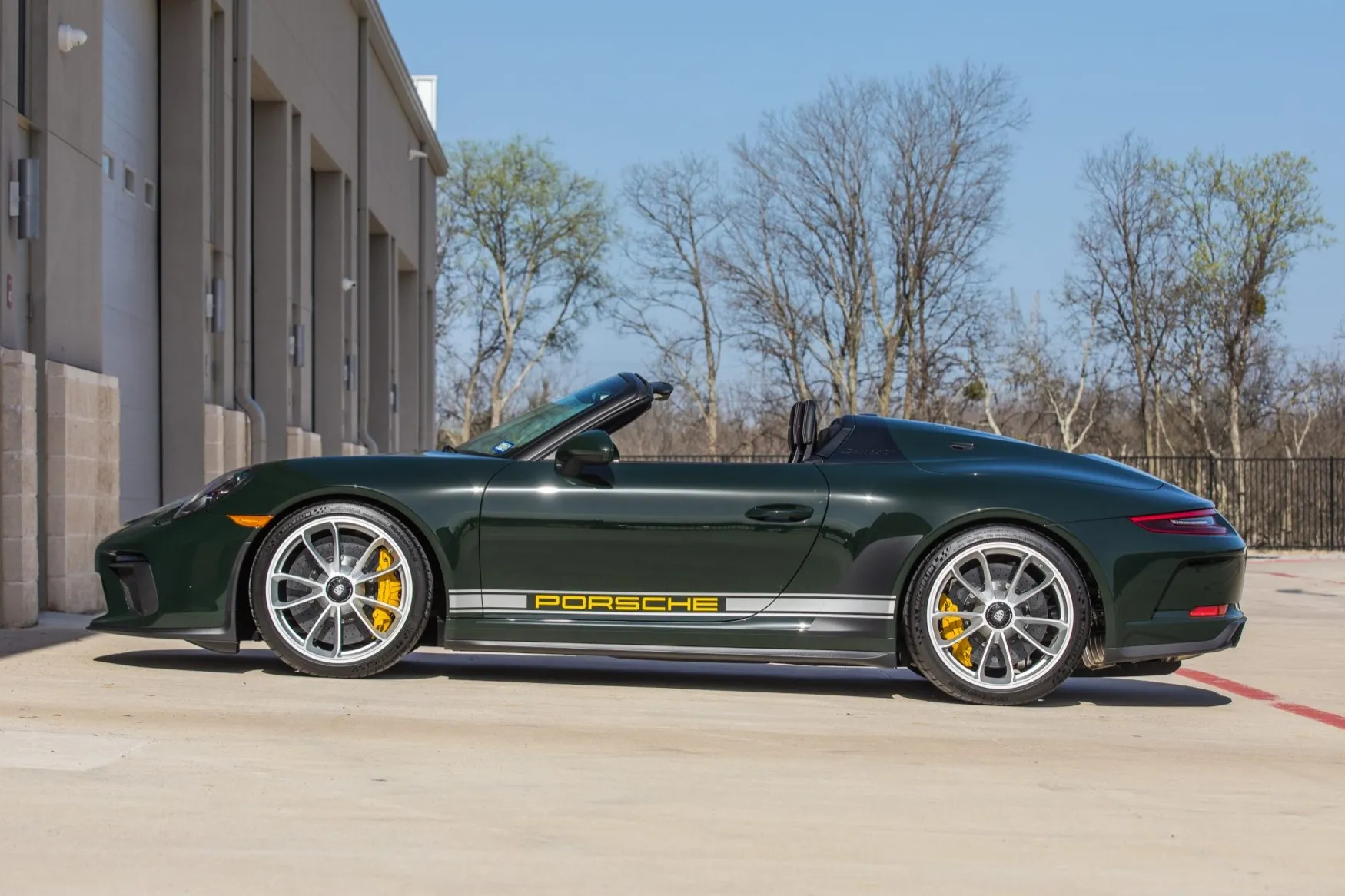 2019 Porsche 911 Speedster in Brewster Green