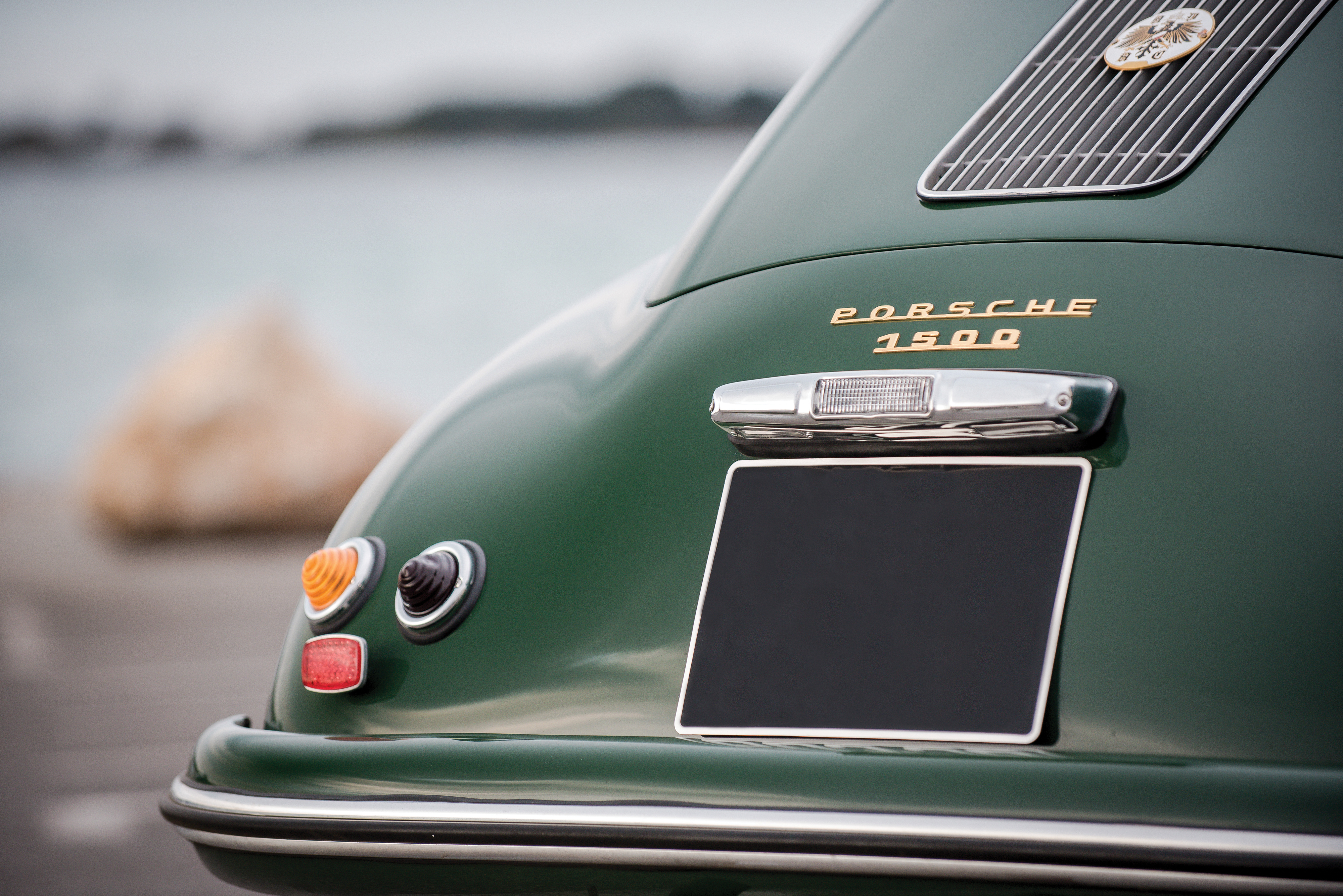 1955 Porsche 356 Pre-A 1500 Coupe by Reutter in Palm Green