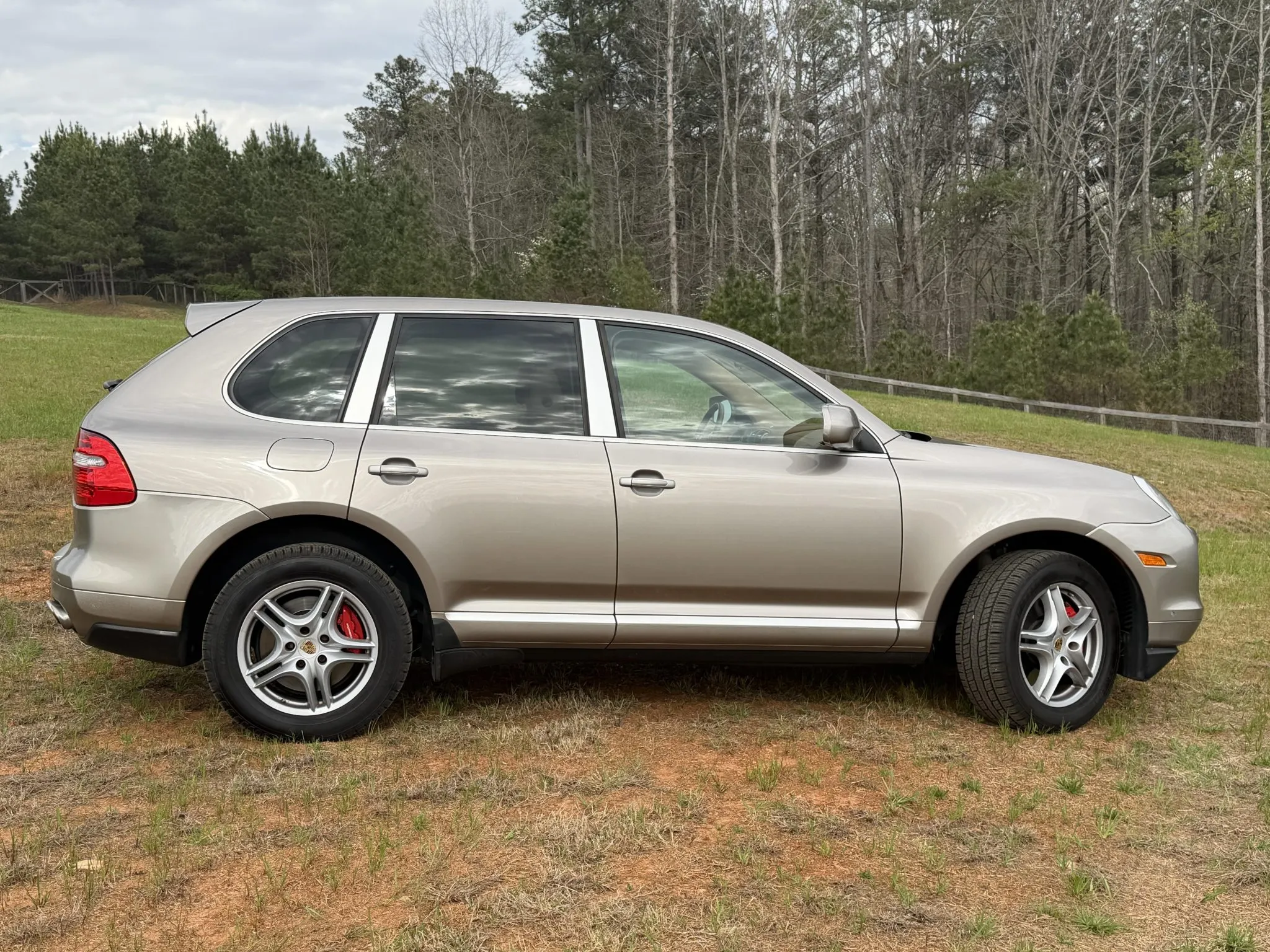 2008 Porsche Cayenne Turbo in Jarama Beige Metallic