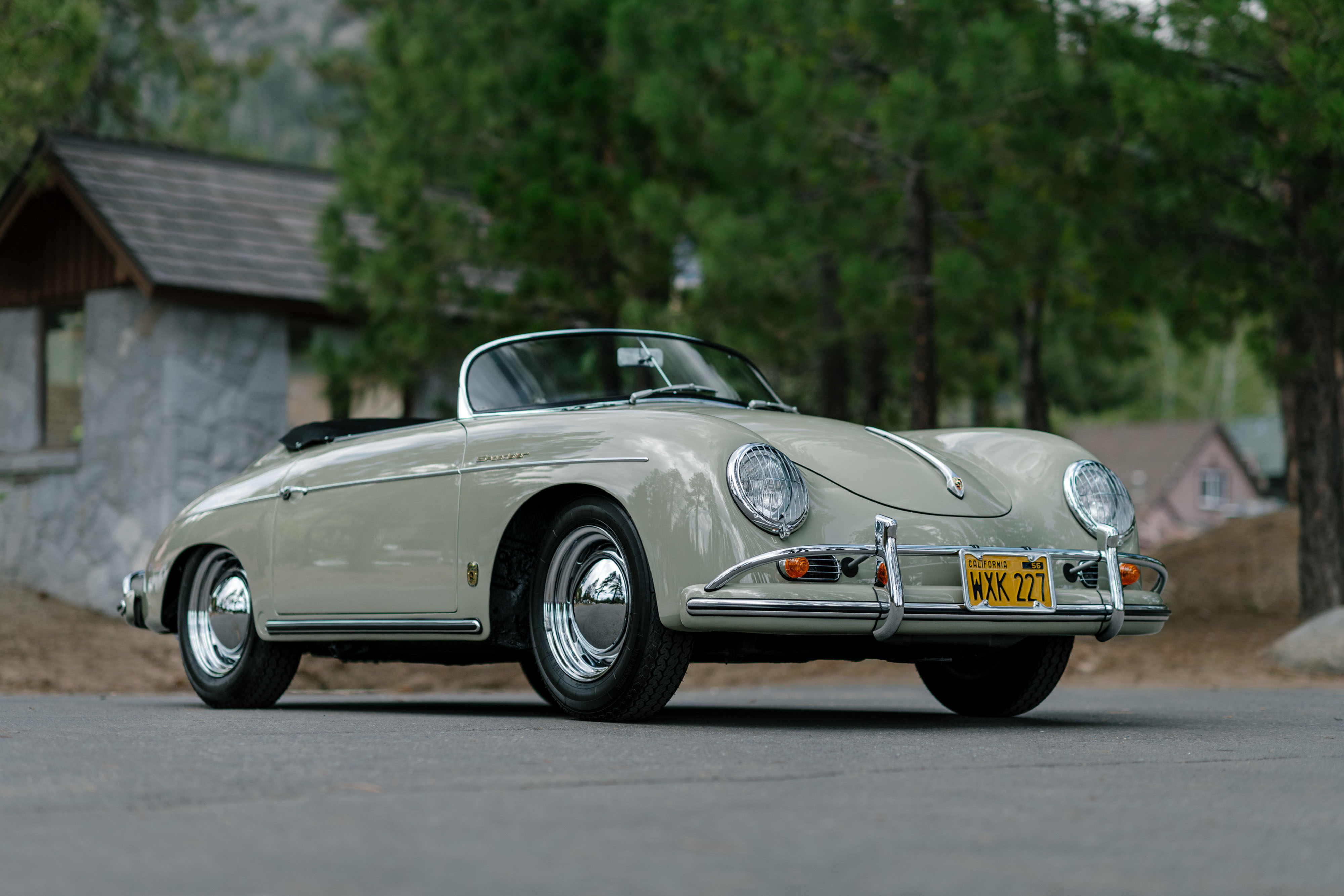1958 Porsche 356 A Speedster by Reutter in Stone Grey