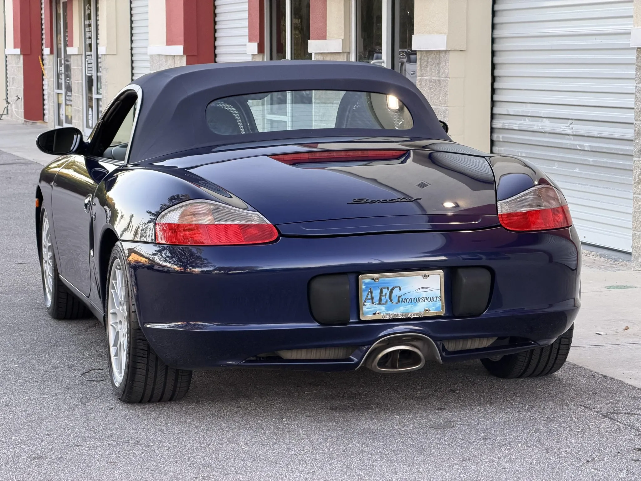 2003 Porsche Boxster in Lapis Blue Metallic
