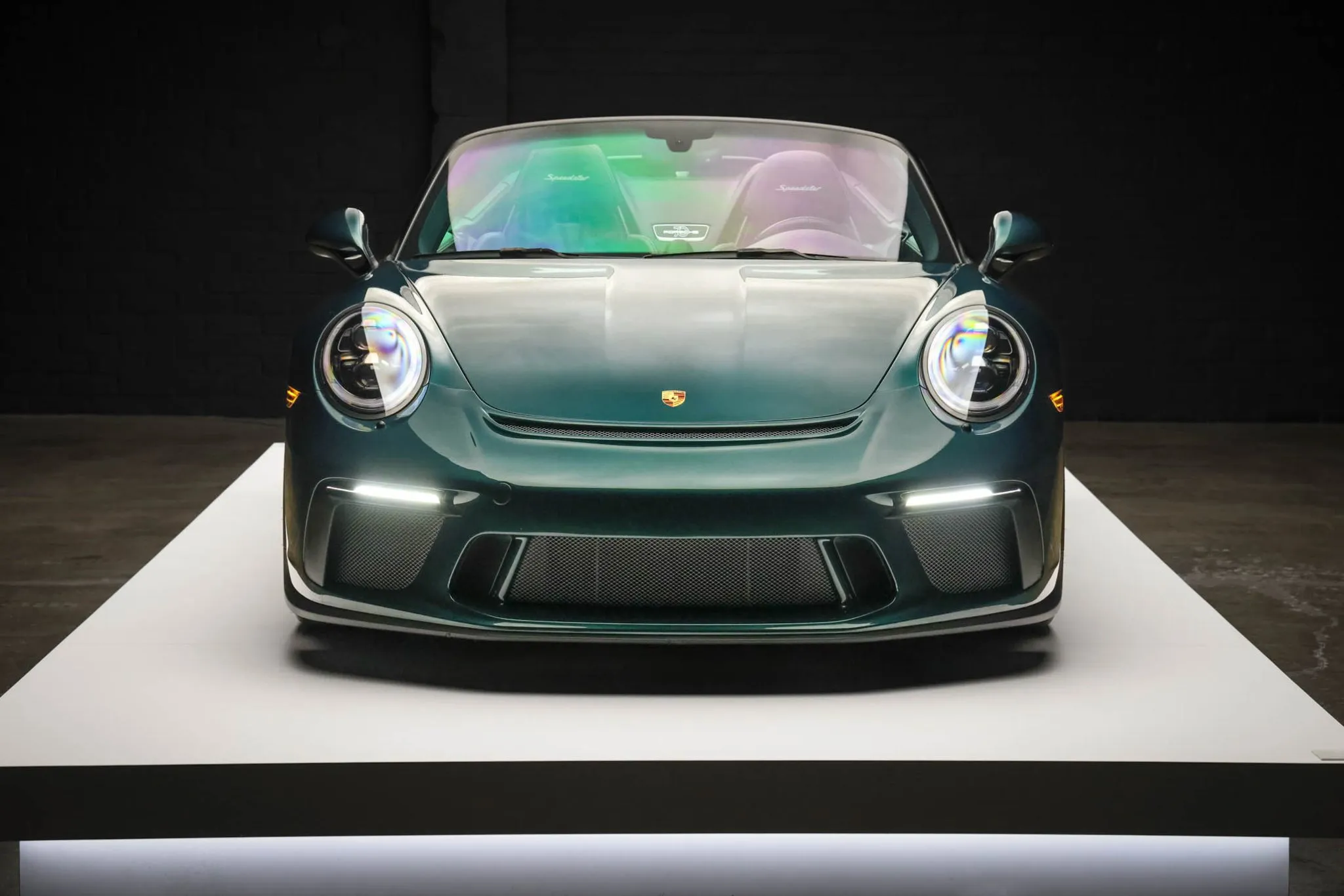 2019 Porsche 911 Speedster in Jet Green Metallic