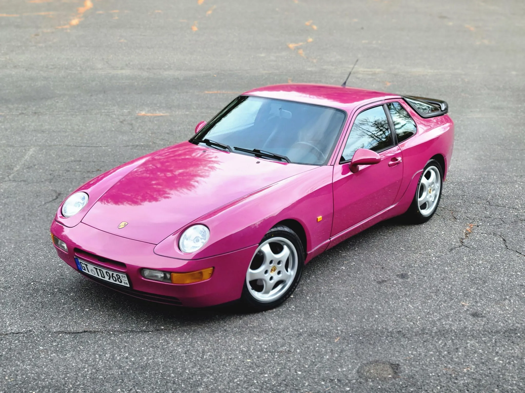 1992 Porsche 968 Coupe in Rubystone Red