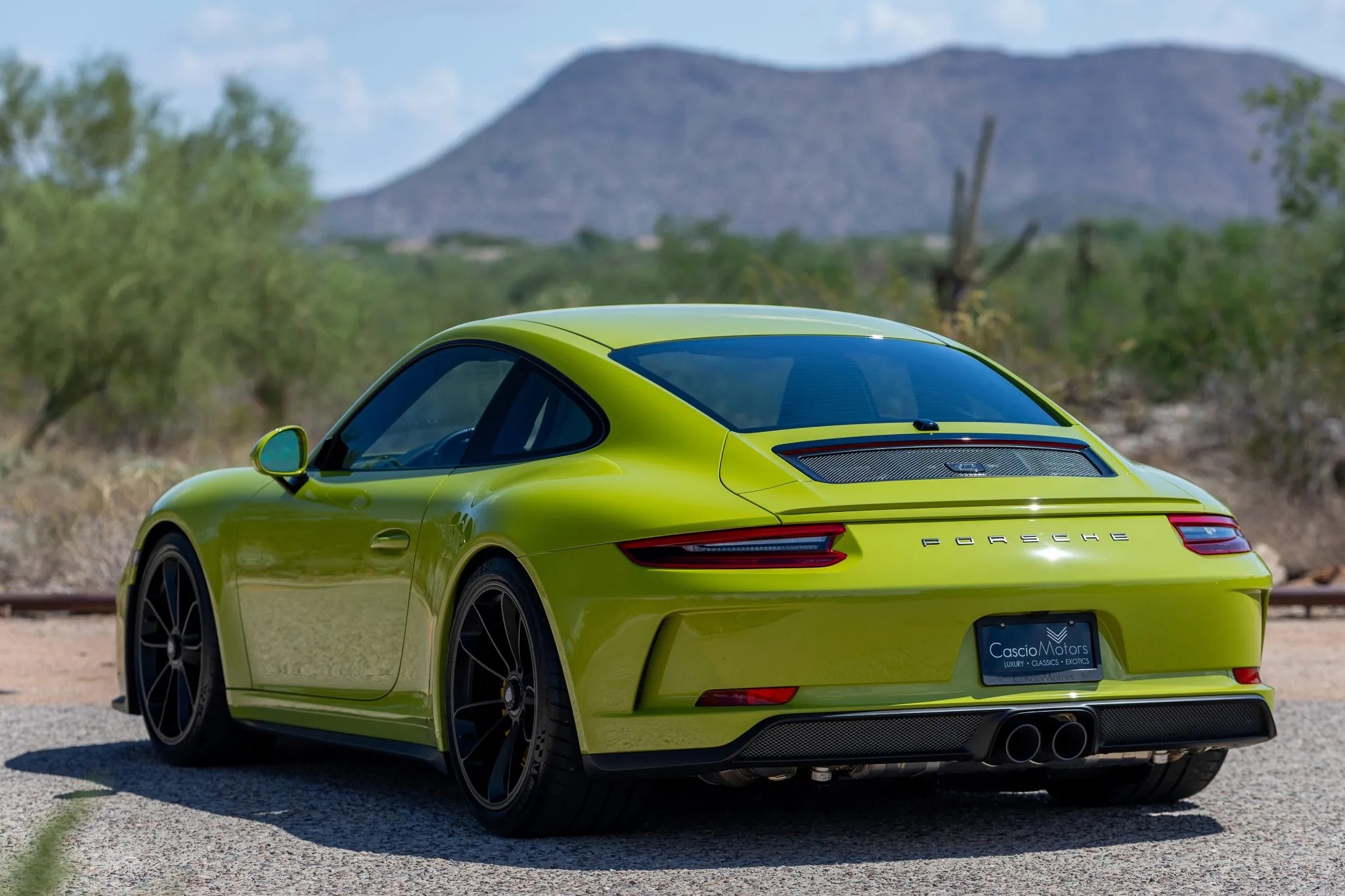 2018 Porsche 911 GT3 Touring in Linden Green