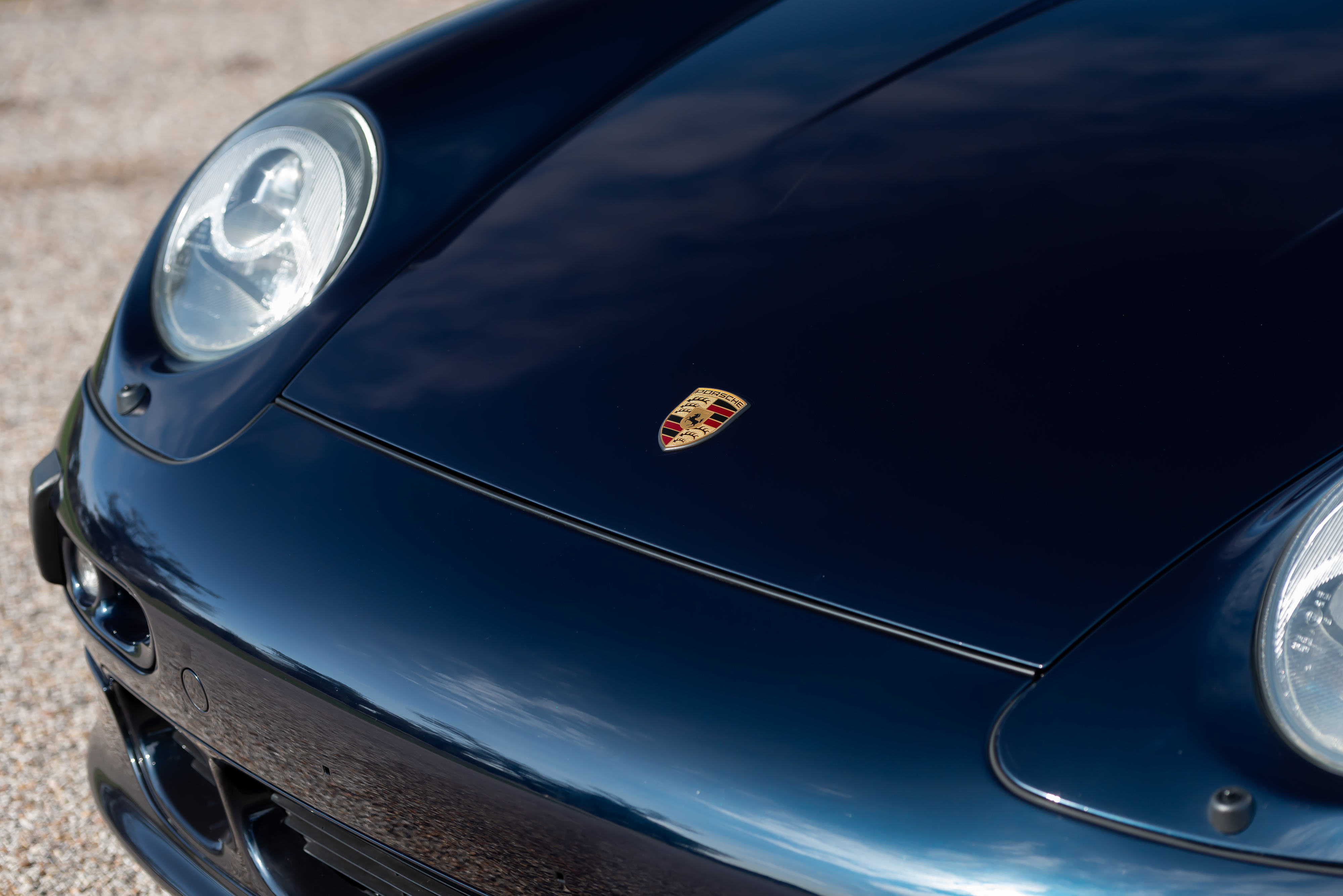 1997 Porsche 911 Turbo S in Ocean Blue Metallic