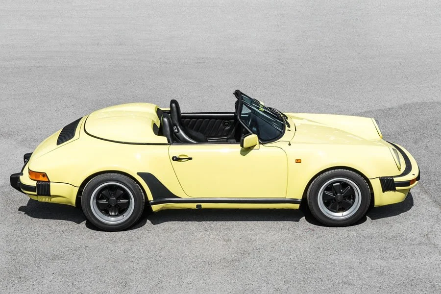 1989 Porsche 911 Speedster in Lime Yellow