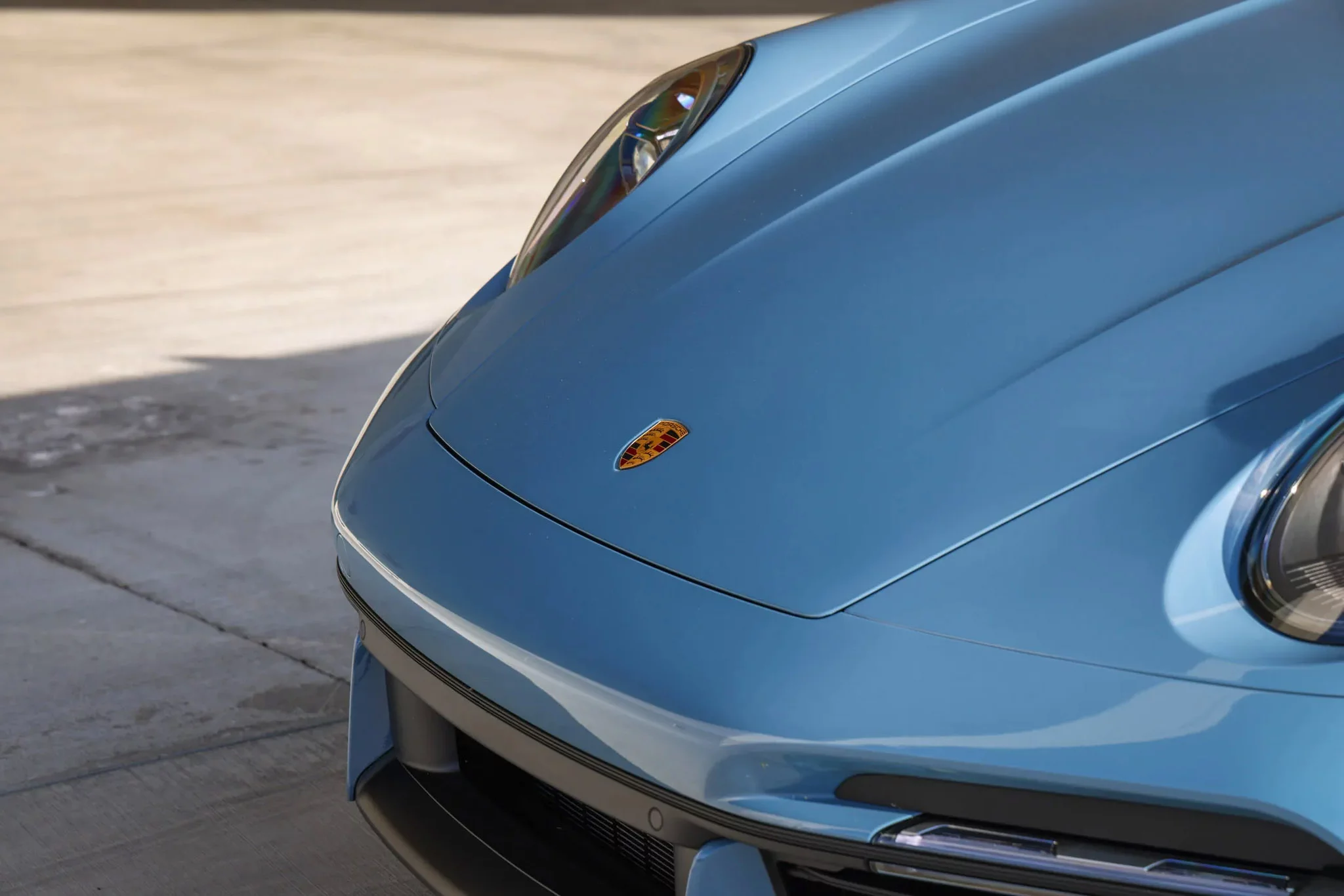 2025 Porsche 911 Turbo S Cabriolet in Nashy Blue