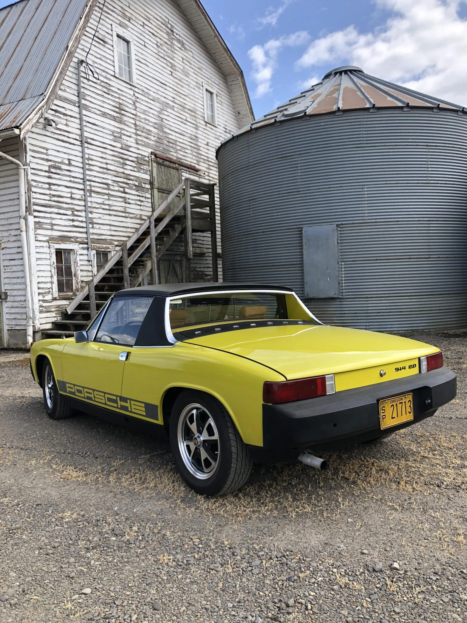 1975 Porsche 914 in Berber Yellow
