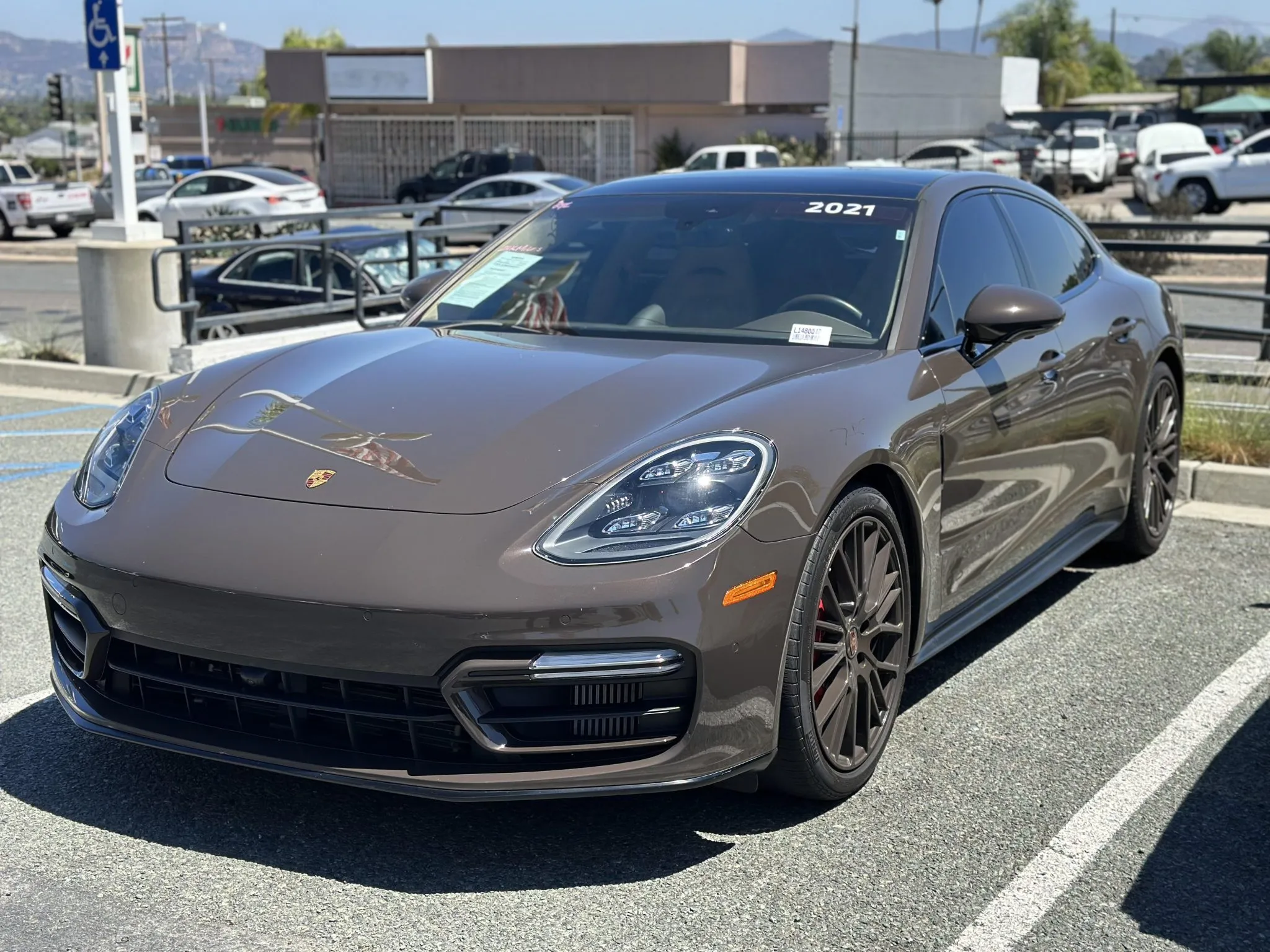 2021 Porsche Panamera GTS In Truffle Brown Metallic