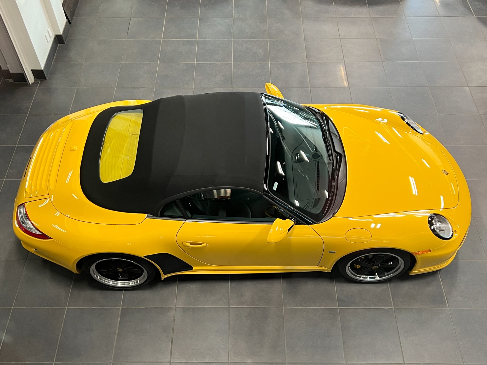 2011 Porsche 911 Speedster In Speed Yellow