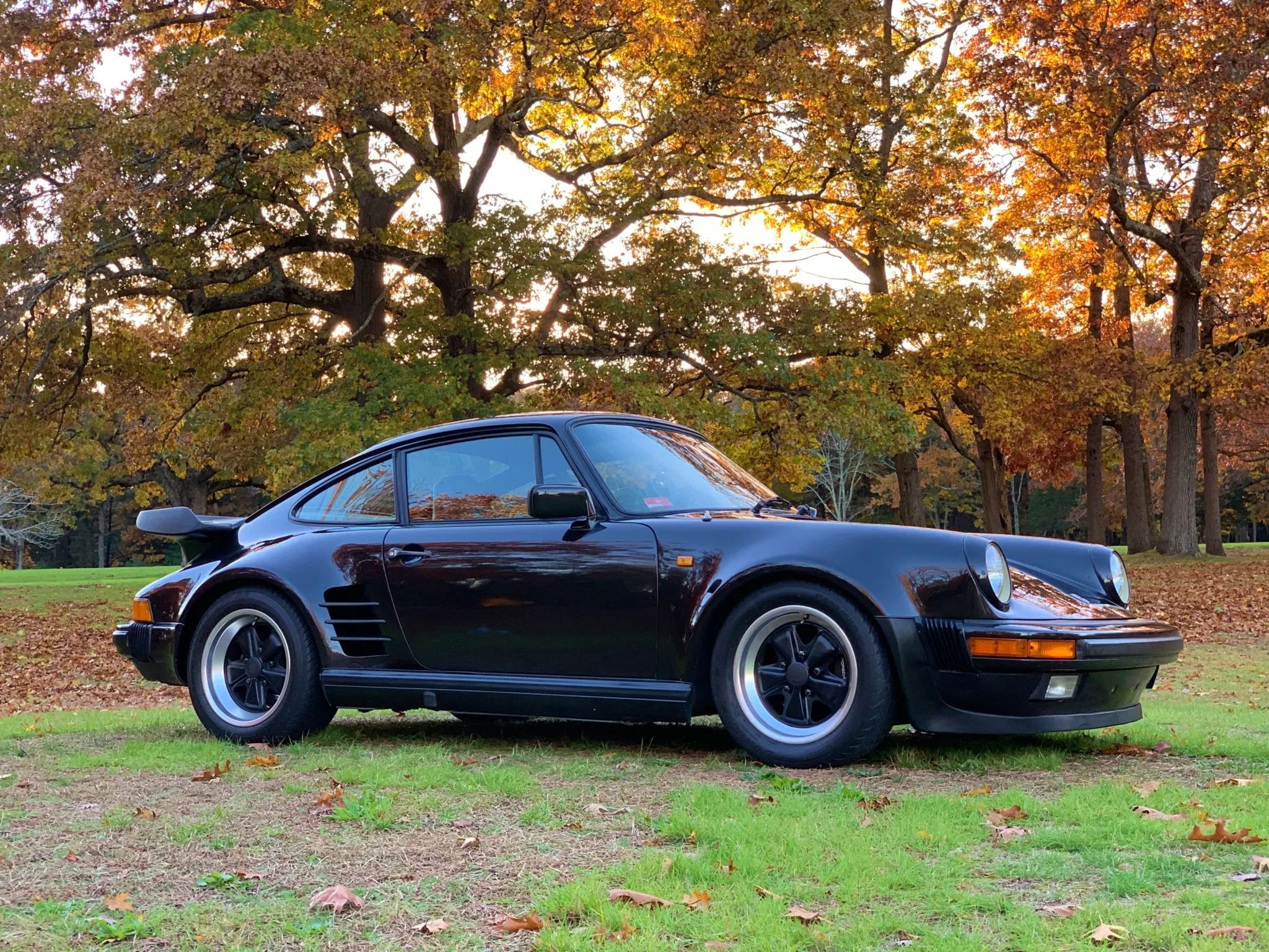 1984 Porsche 911 Turbo in Montego Black Metallic