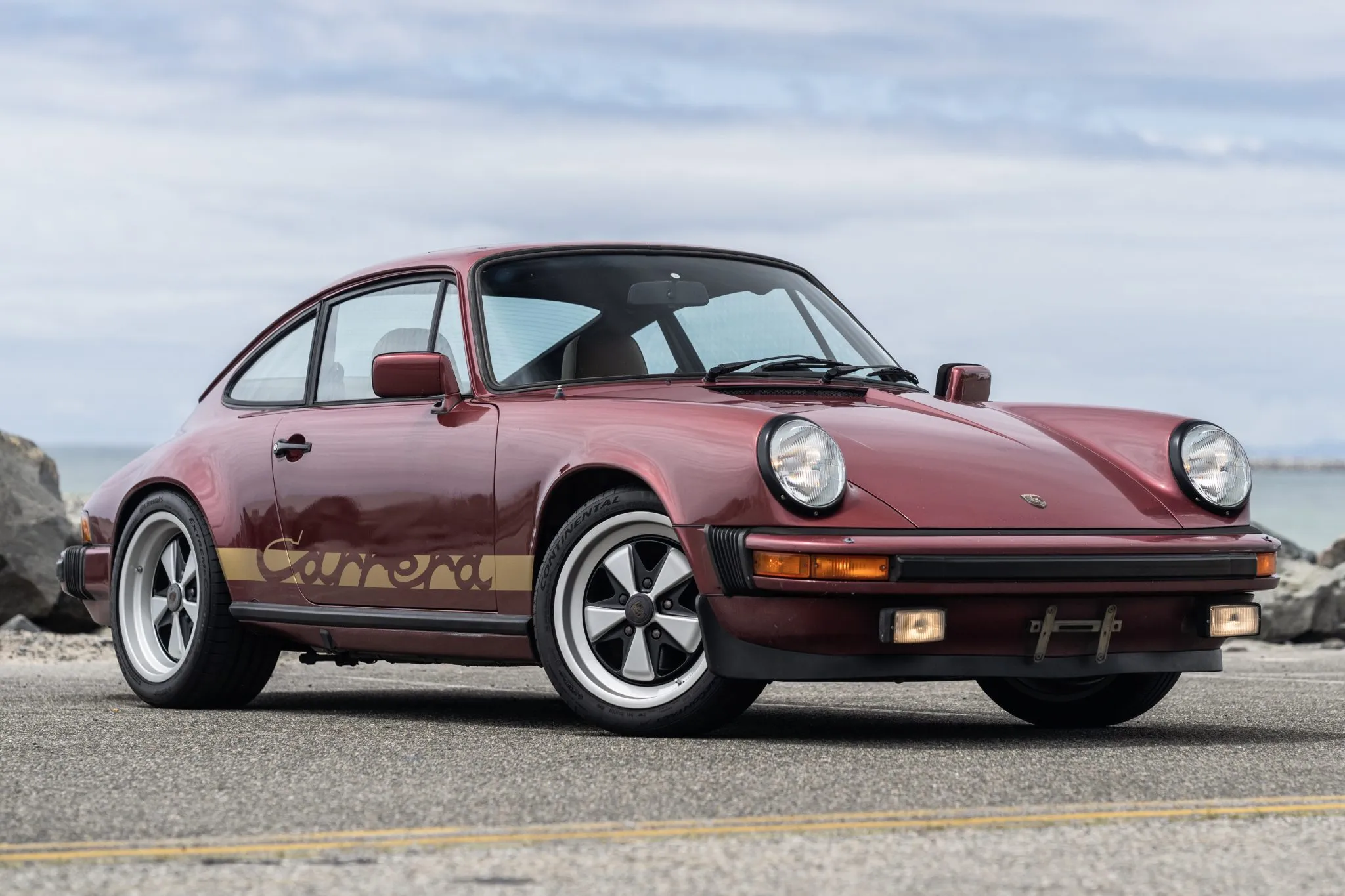 1982 Porsche 911SC Coupe in Wine Red Metallic
