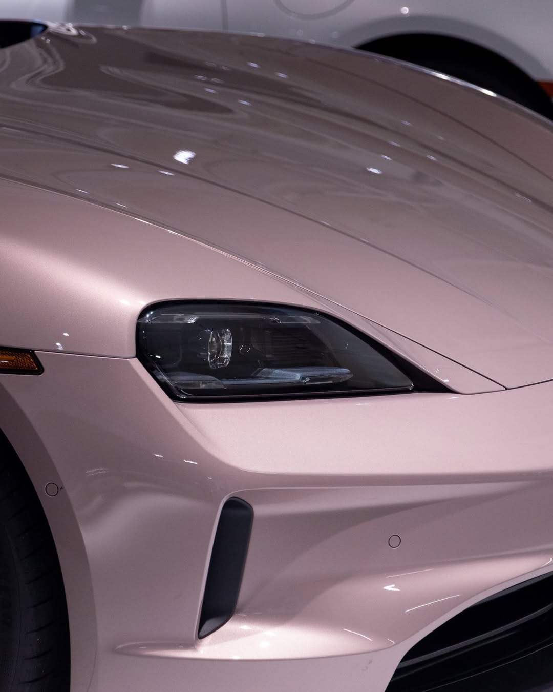 2025 Porsche Taycan in Frozen Berry Metallic