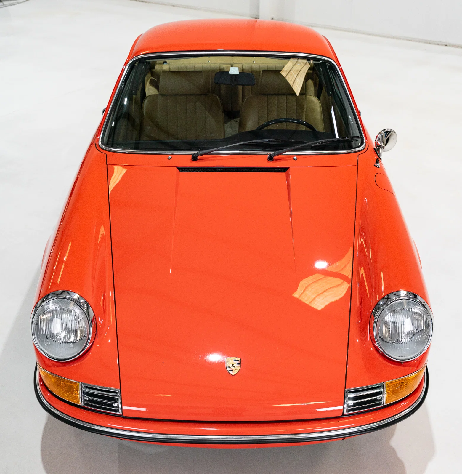 1970 Porsche 911 T In Tangerine