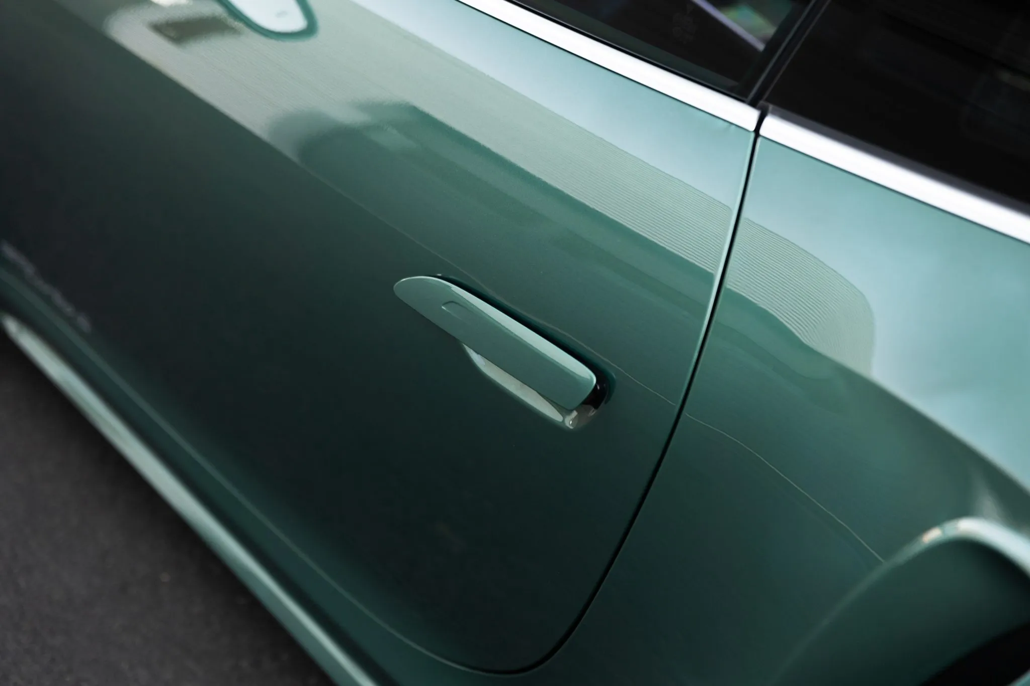 2022 Porsche 911 Turbo S Coupe in Racing Green Metallic