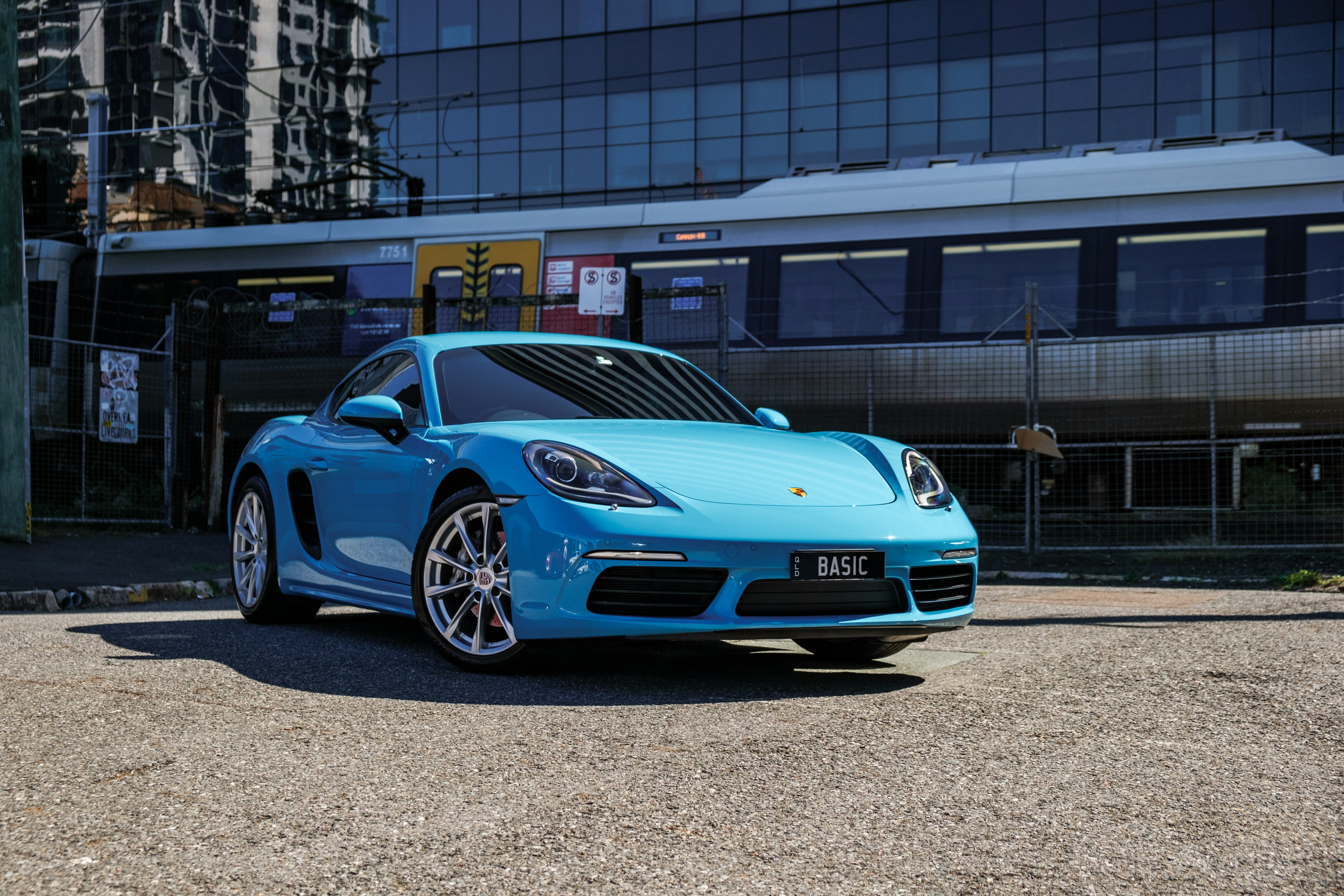 2016 Porsche 718 Cayman in Miami Blue