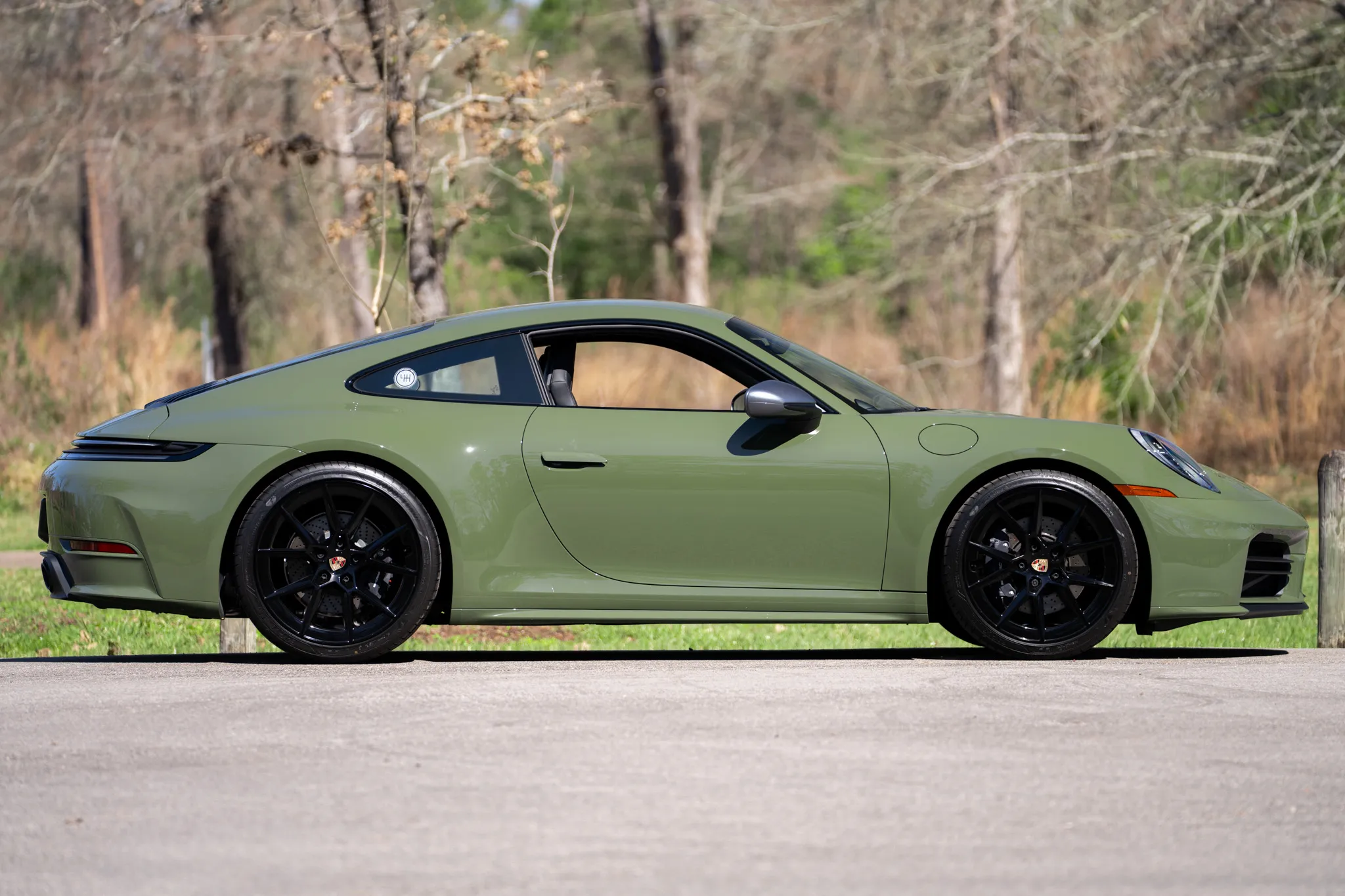 2026 Porsche 911 Carrera T Coupe 6-Speed in Nato Olive