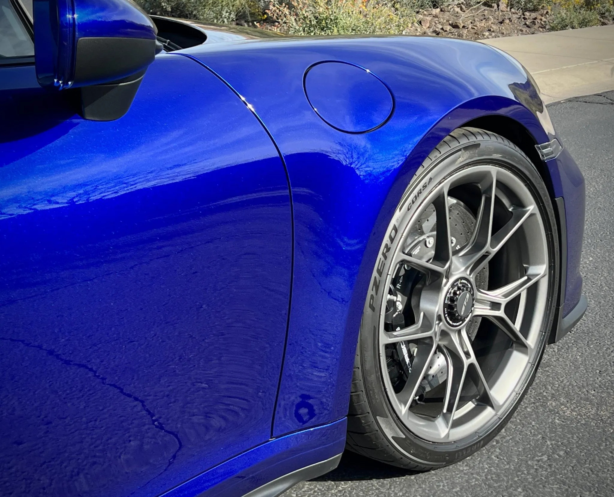 2022 Porsche 911 GT3 in San Marino Blue