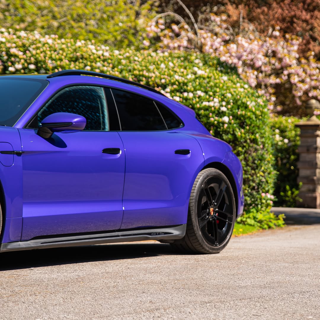 2026 Porsche Taycan GTS Sport Turismo in Purple Sky Metallic