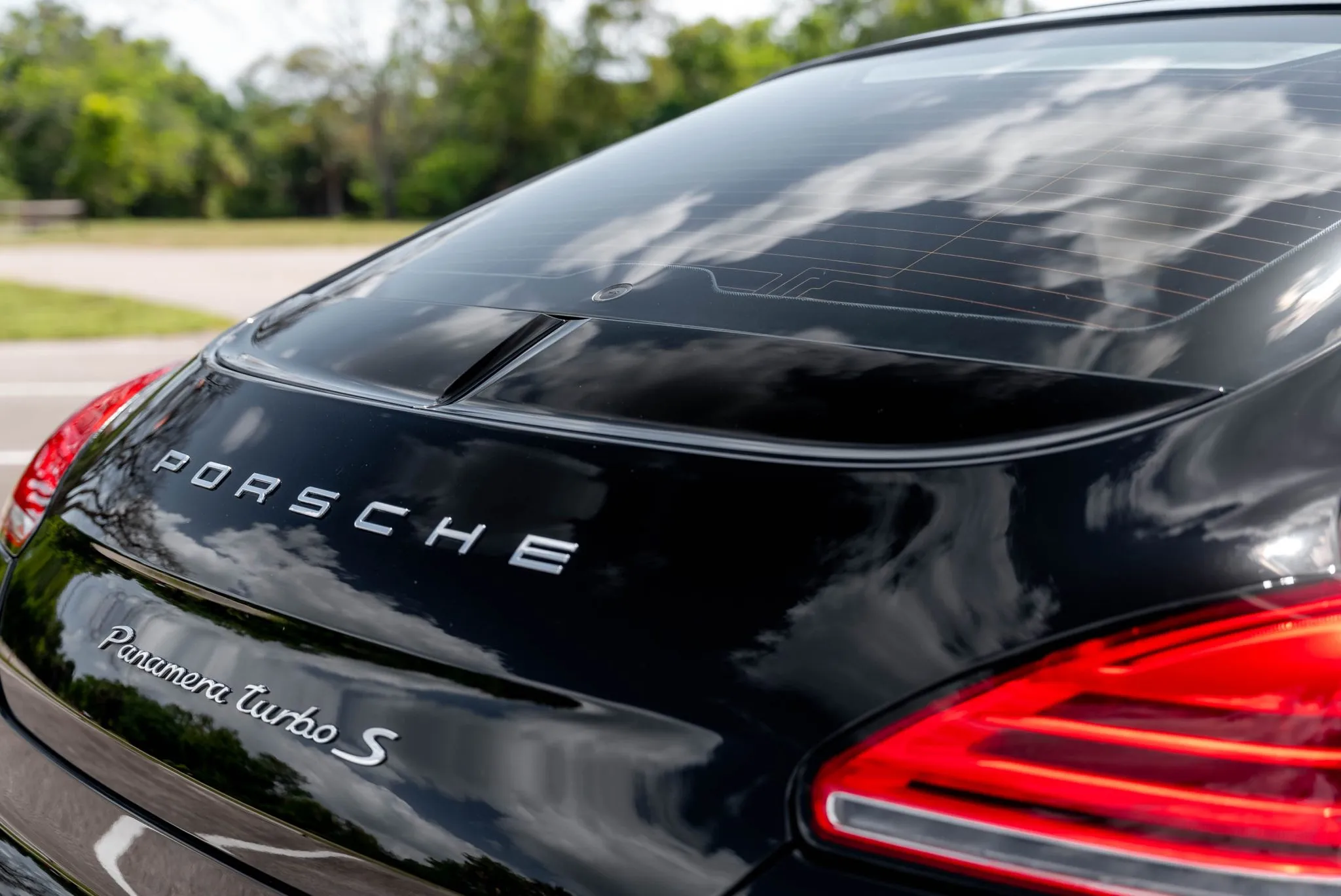 2015 Porsche Panamera Turbo S in Black