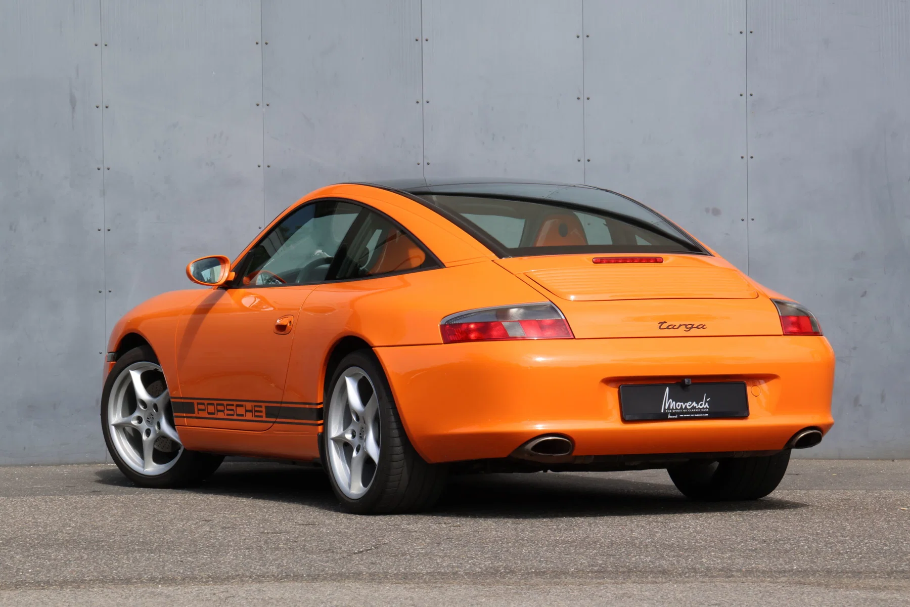 2003 Porsche 911 Targa in Pure Orange