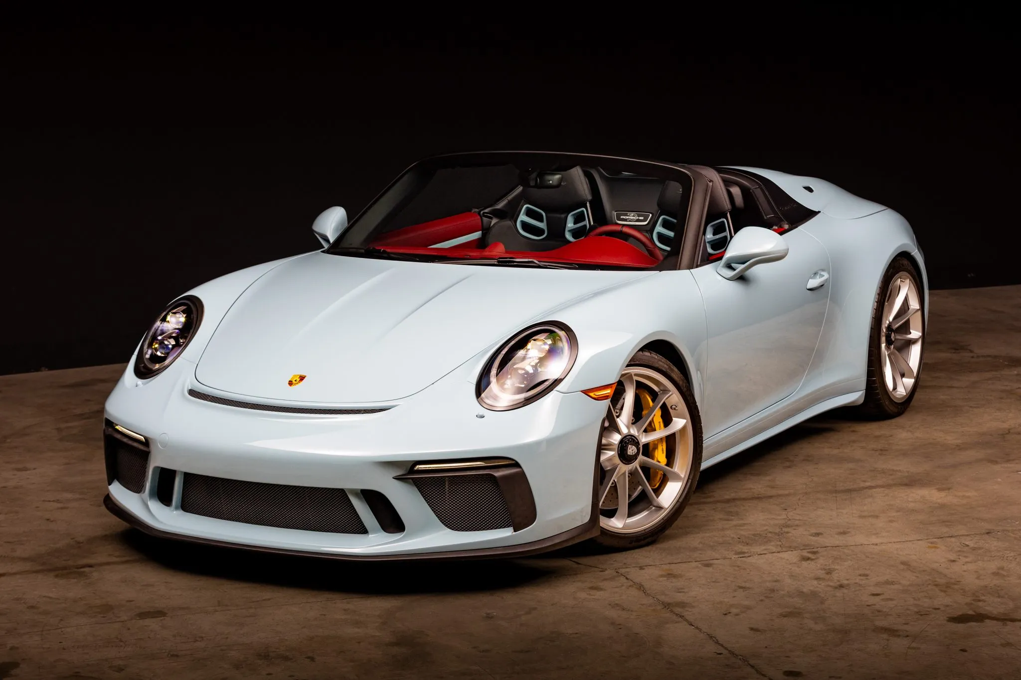 2019 Porsche 911 Speedster in Meissen Blue