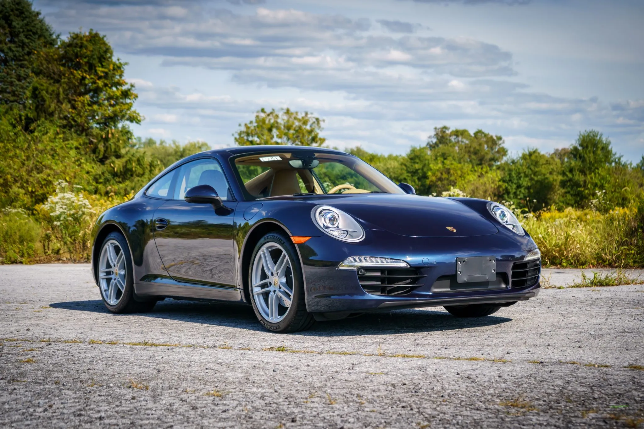 2013 Porsche 911 Carrera Coupe in Dark Blue Metallic