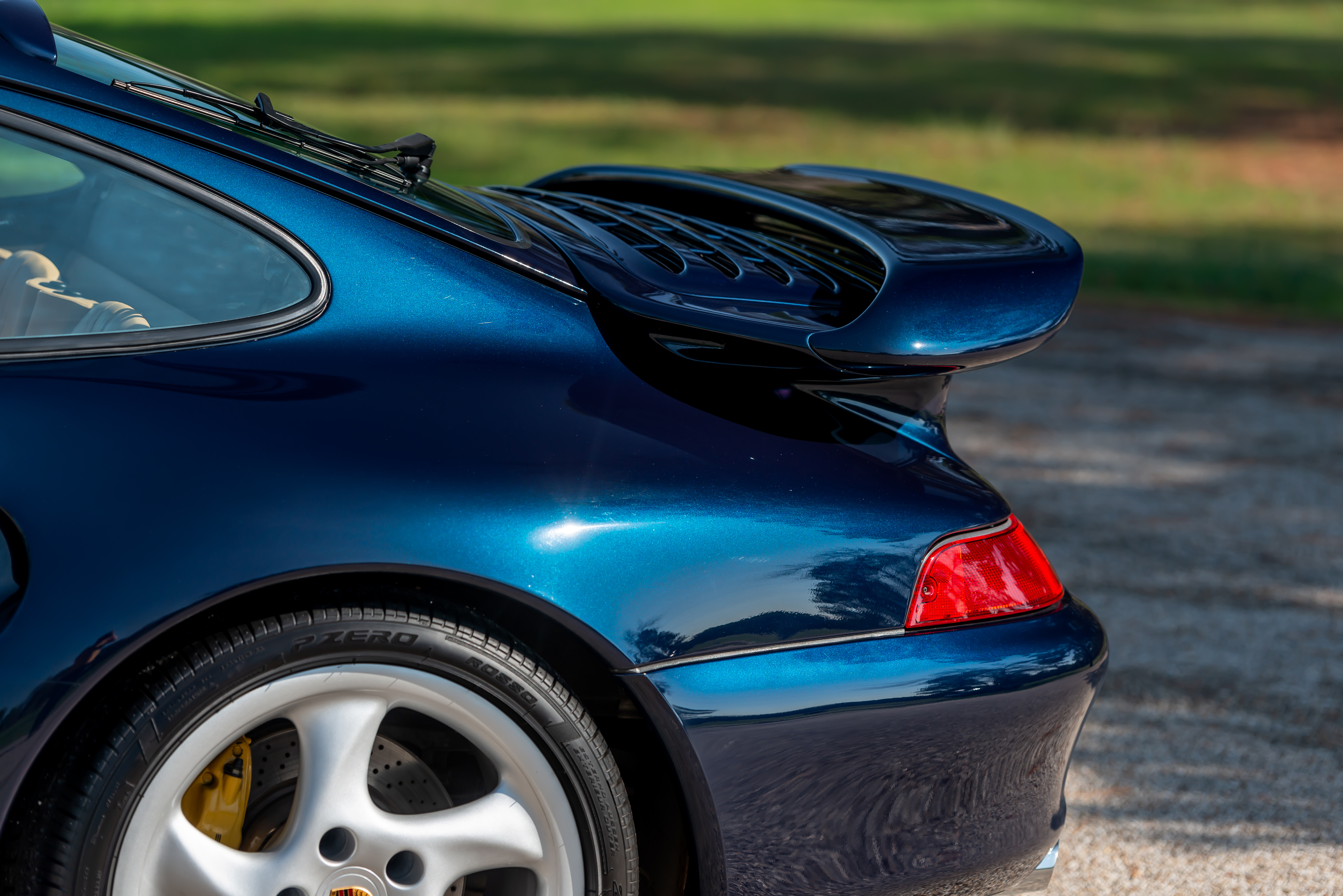 1997 Porsche 911 Turbo S in Ocean Blue Metallic