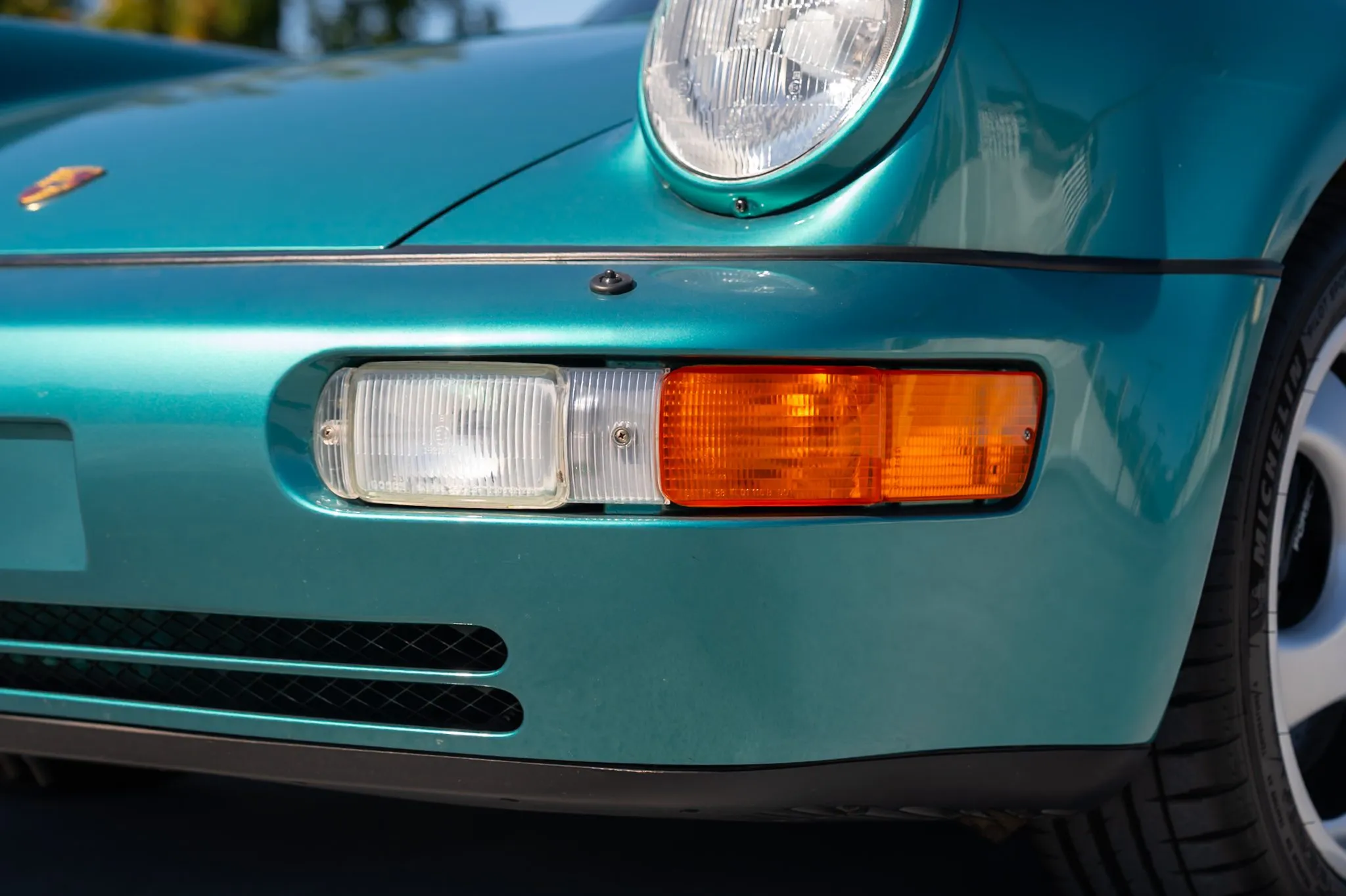 1993 Porsche 911 Carrera 2 Works Turbo Look Cabriolet in Wimbledon Green Metallic