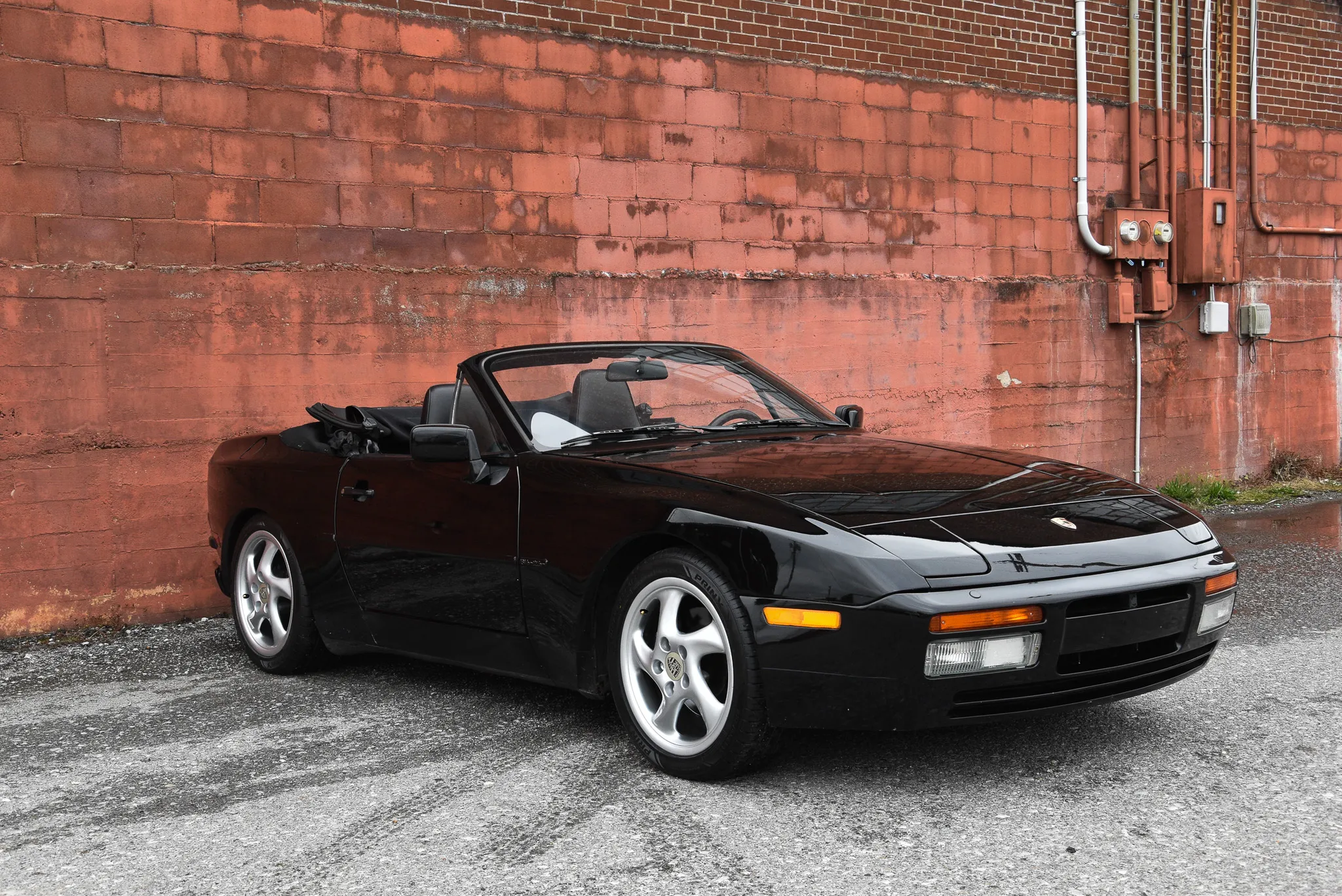 1990 Porsche 944 S2 Cabriolet in Black